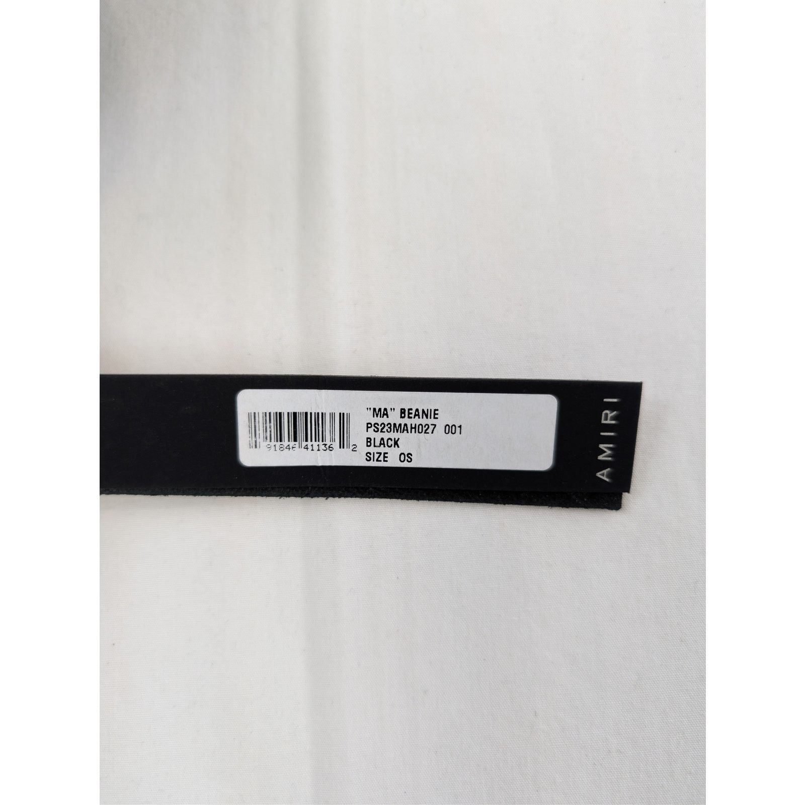 Amiri o1rshd1 Size: OS / MA Beanie Cap / Hat in Black Size ONE SIZE - 12 Thumbnail