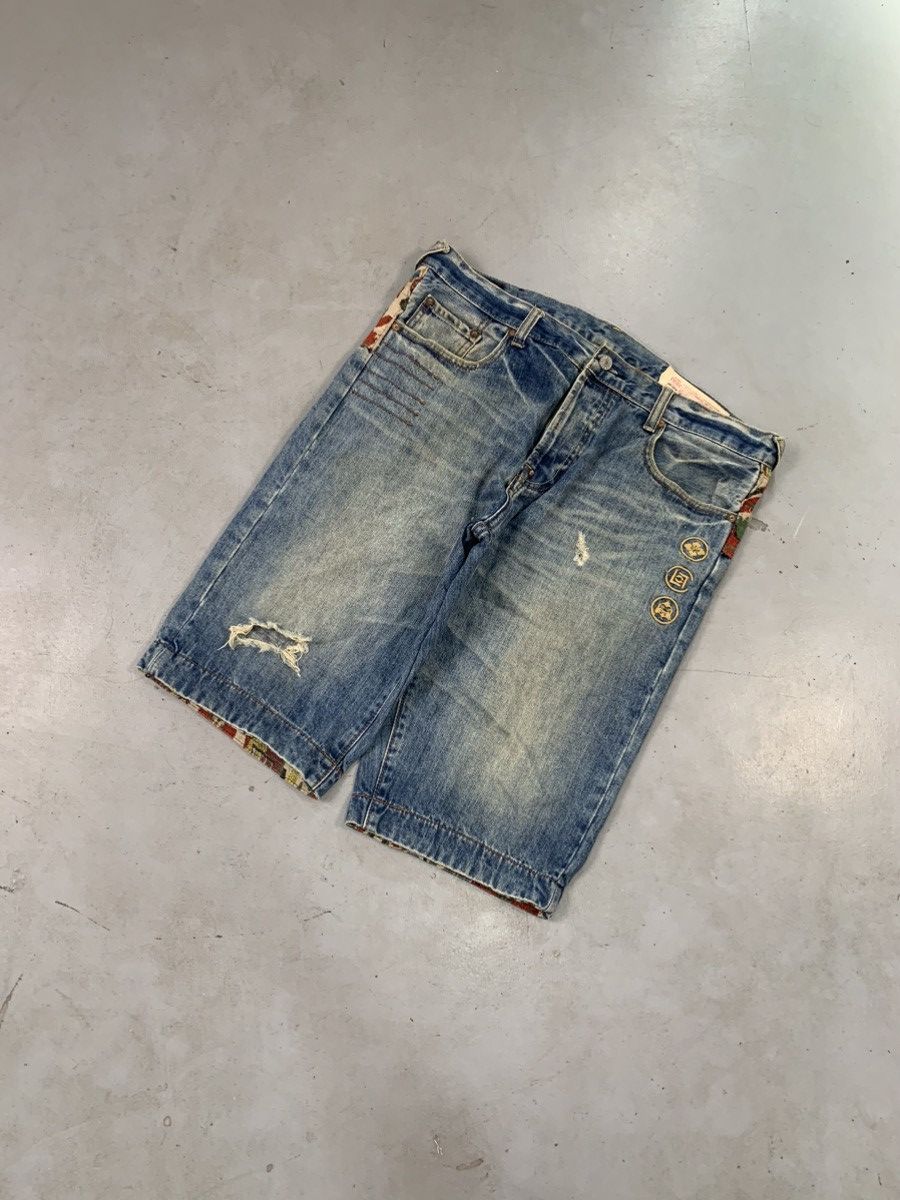 Evisu Rare vintage Evisu denim short Size US 36 / EU 52 - 2 Thumbnail