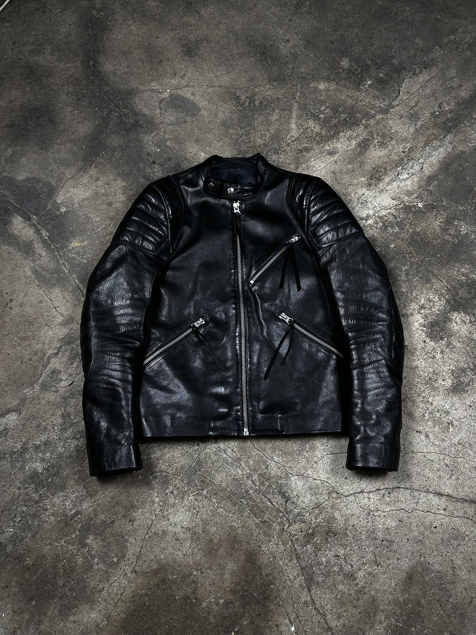 Acne Studios Oliver Leather Jacket | Grailed