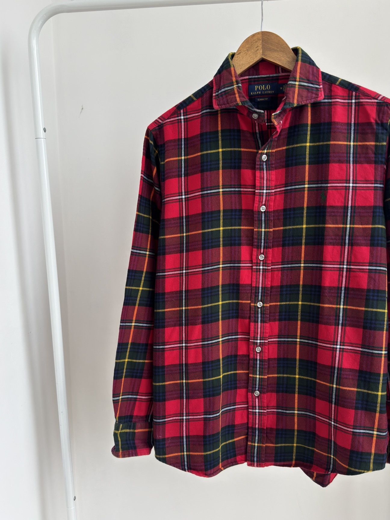 Polo Ralph Lauren Polo Ralph Lauren Plaid Checked Button Up Luxury Shirt Men Size US M / EU 48-50 / 2 - 4 Thumbnail