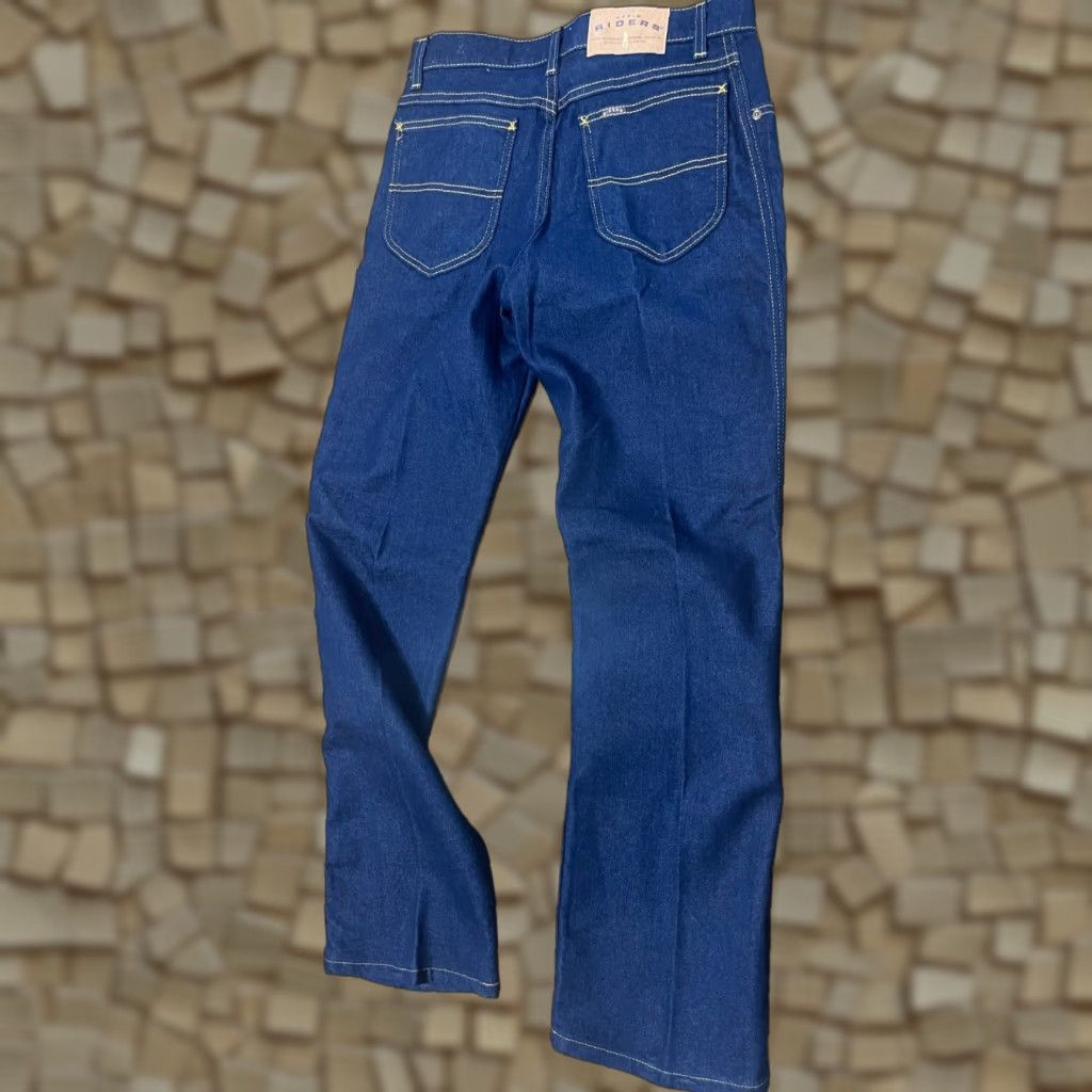 Vintage Riders Jeans, Denim, Straight Leg, 32x32, Men, Blue, 5-pockets, Regular, Inseam 32, Waist 30, Vintage No Size US 32 / EU 48 - 1 Thumbnail