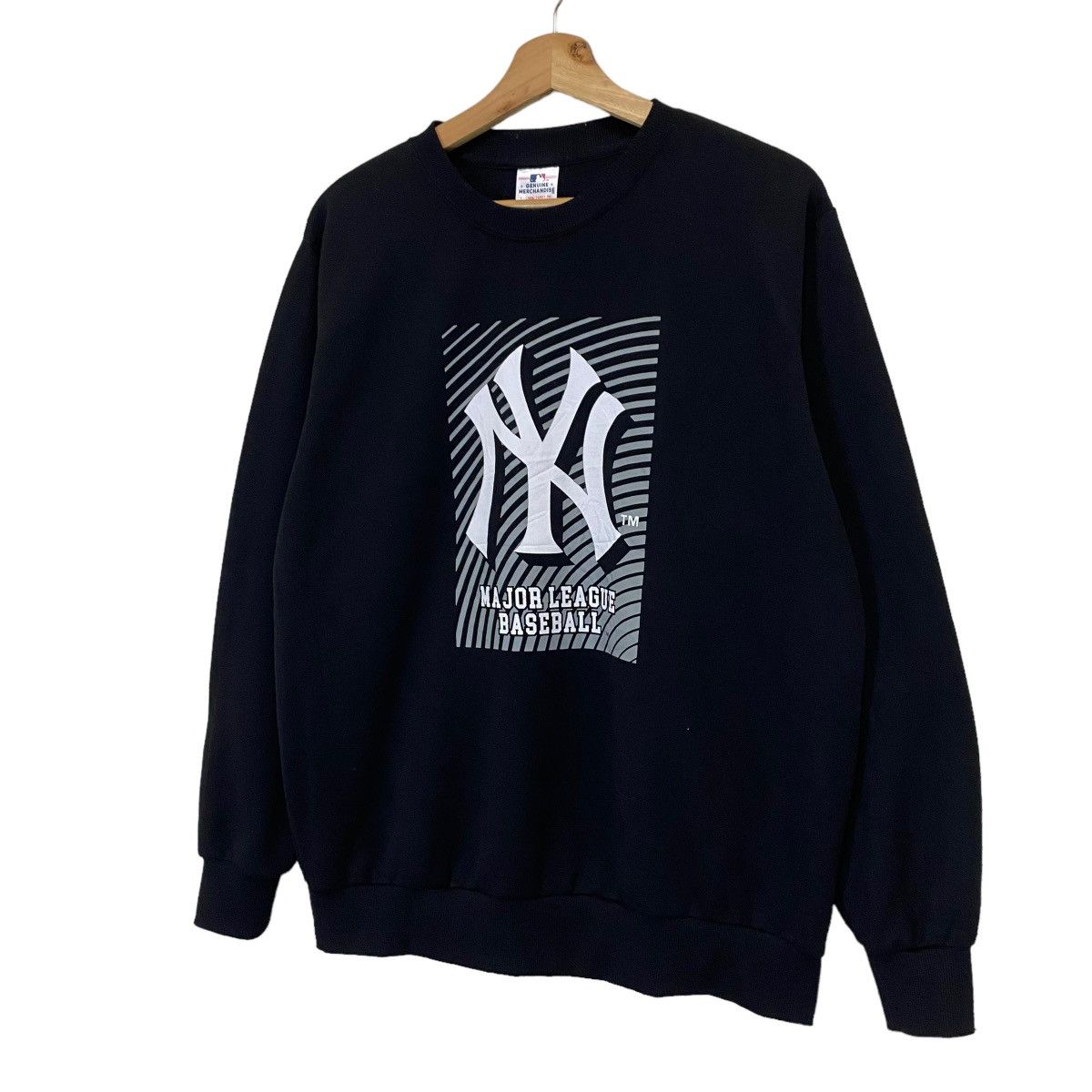 MLB MLB!! New York Yankees Big Logo Crewneck Sweatshirt Size US M / EU 48-50 / 2 - 3 Thumbnail