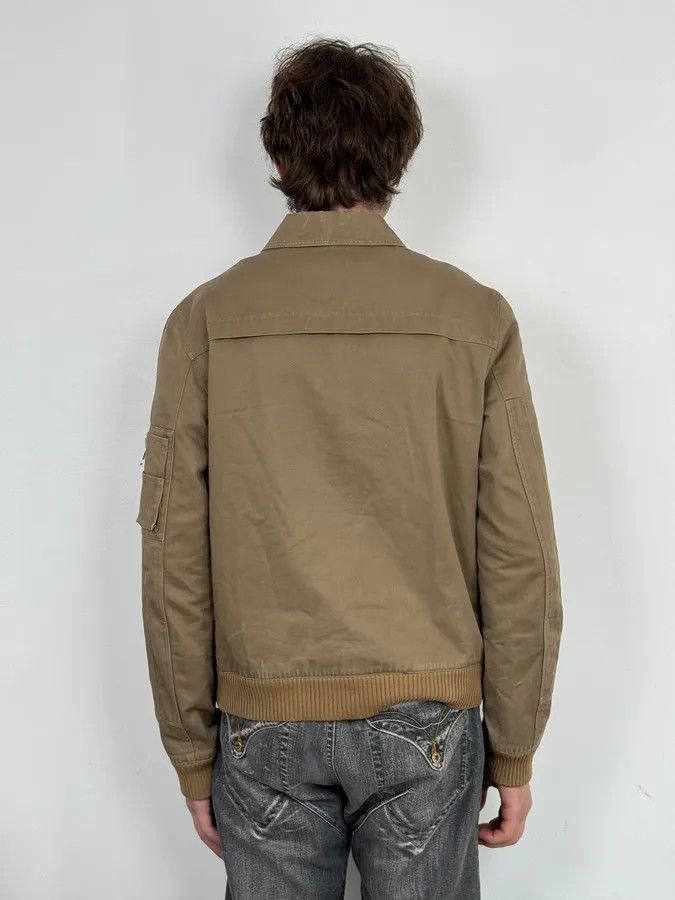 Dior SS2005 Dior Beige Cotton Bomber Jacket Cargo Pocket by Hedi Slimane Size US M / EU 48-50 / 2 - 3 Thumbnail