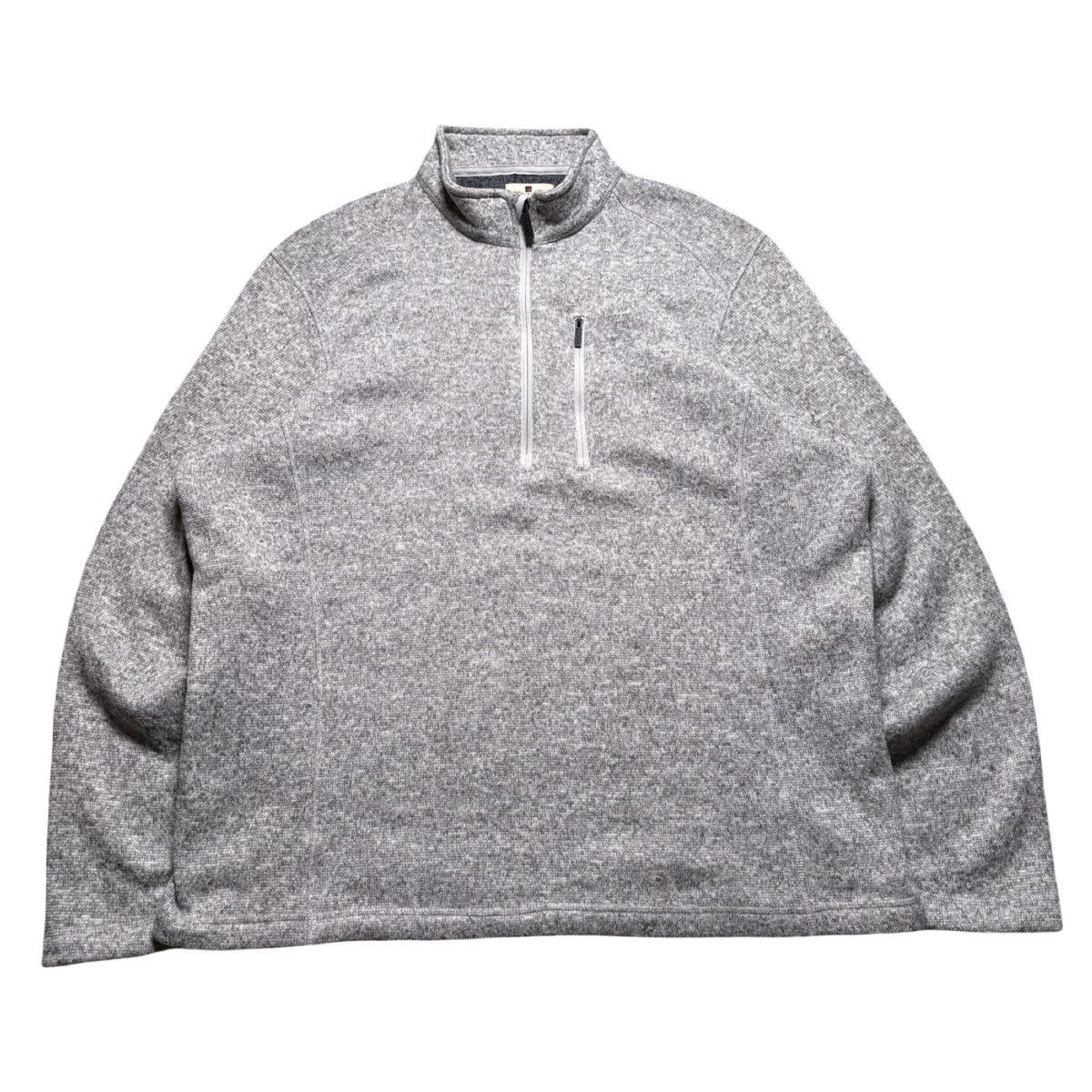 Woolrich Woolen Mills Vintage Wool Rich Quarter Zip Grey Fleece Fall Winter 2XL Size US XXL / EU 58 / 5 - 1 Thumbnail
