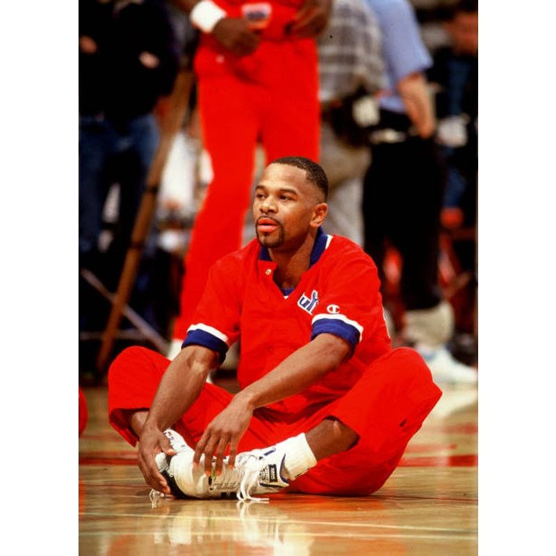 NBA × Starter Washington Bullets 90s STARTER puffer S red blue NBA vintage Size US S / EU 44-46 / 1 - 9 Thumbnail
