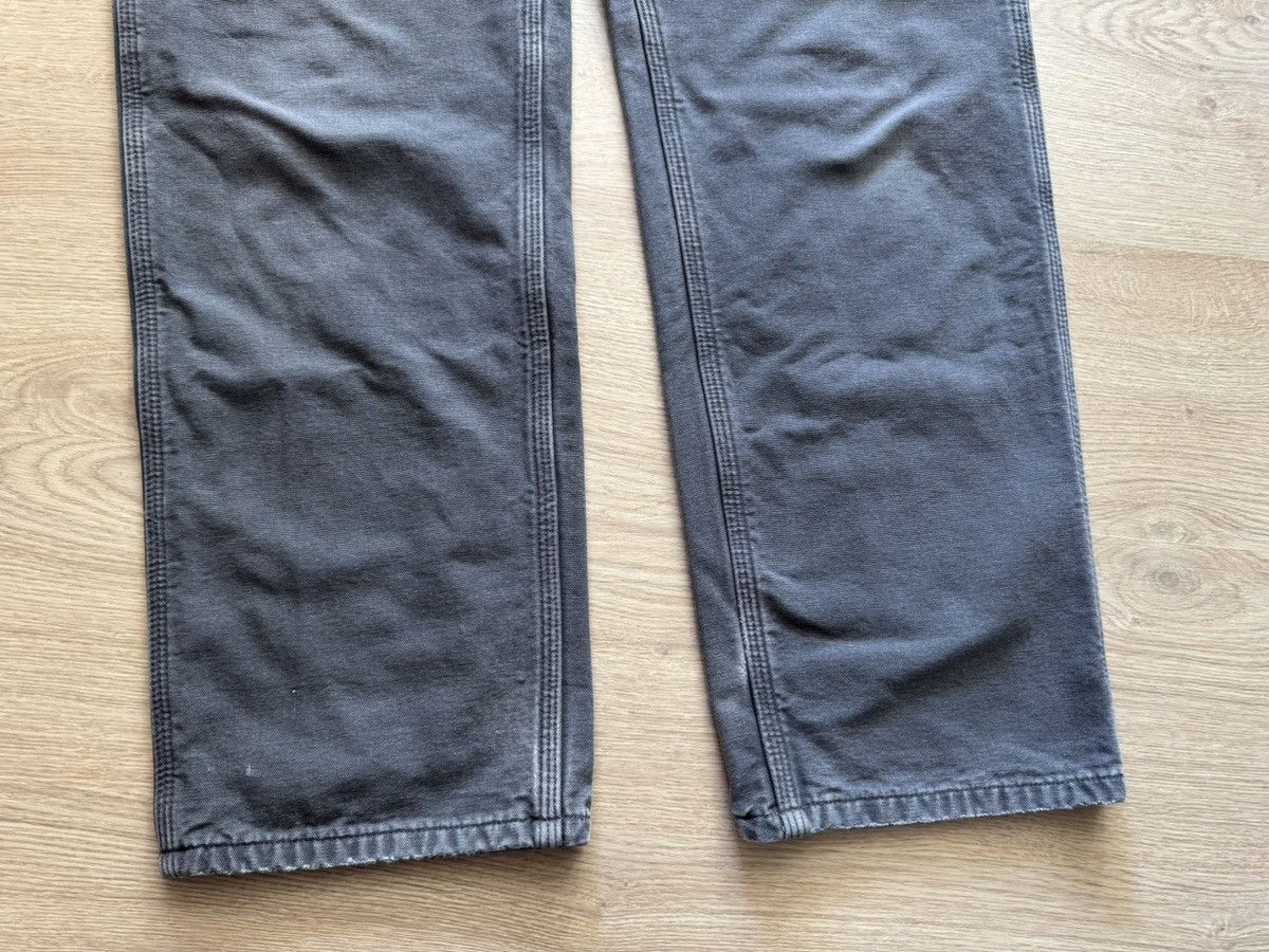 Carhartt Vintage Carhartt Canvas Gray Lined Carpenter Baggy Fit Pants Size US 34 / EU 50 - 4 Thumbnail