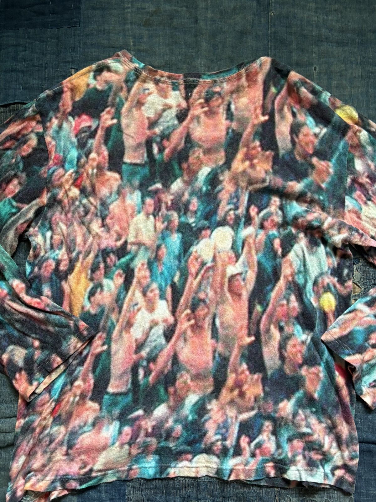 Kapital × Kapital Kountry KAPITAL festival printed Long Sleeve T-Shirt Size US XL / EU 56 / 4 - 8 Thumbnail