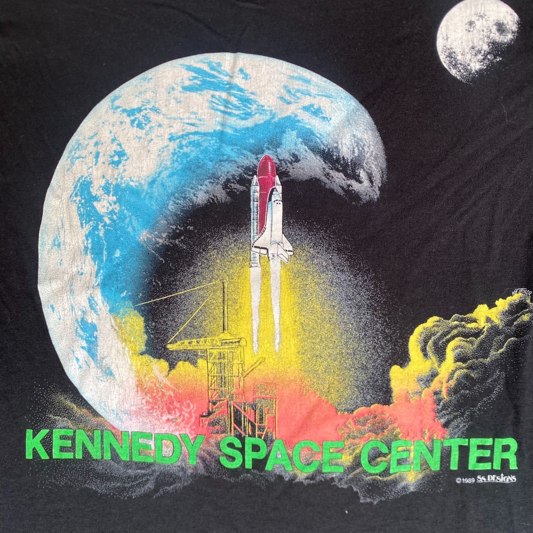 Arts & Science Vintage 90s Space Shuttle Shirt Kennedy Center NASA Tee Size US L / EU 52-54 / 3 - 3 Thumbnail