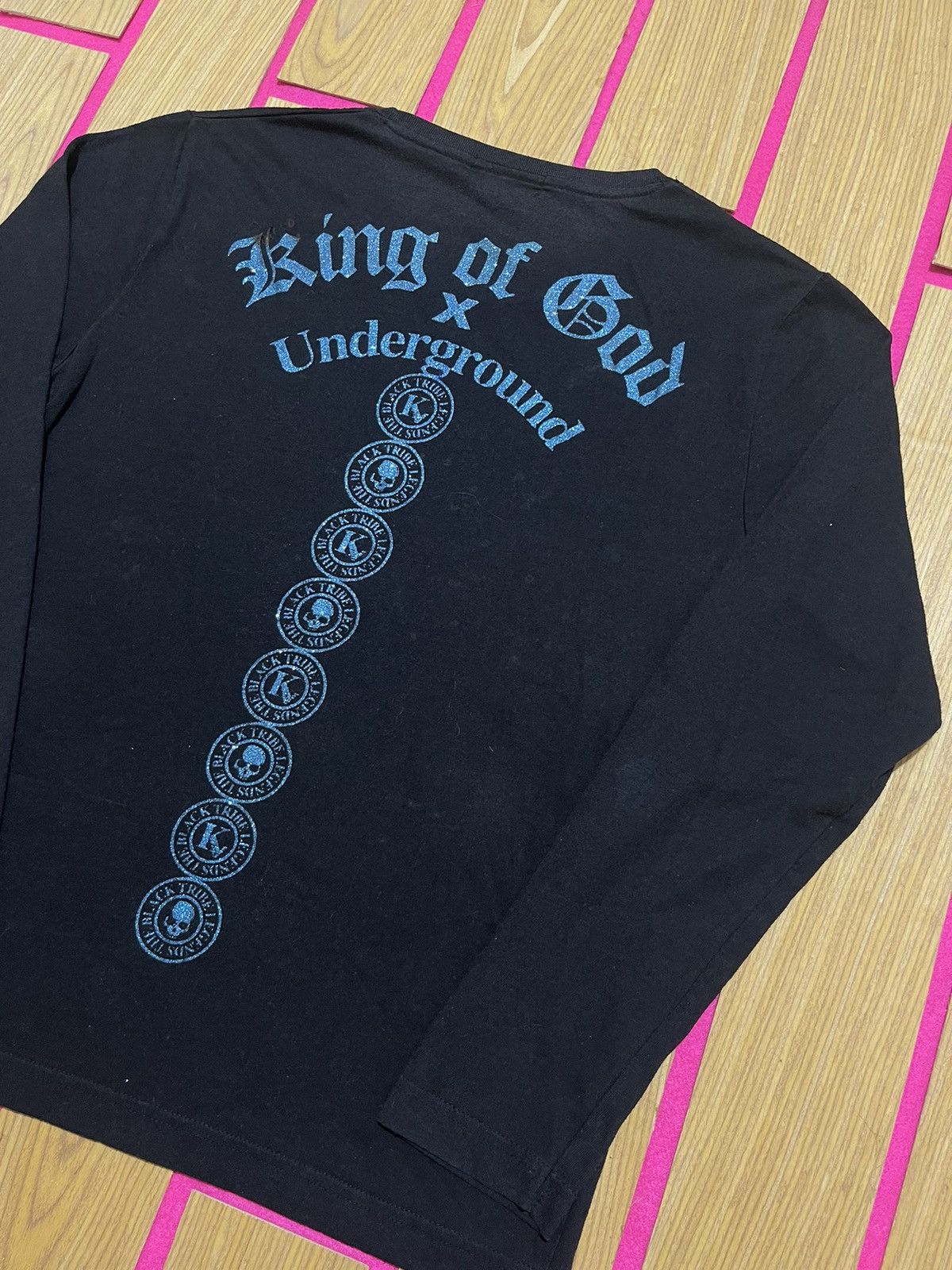 If Six Was Nine Y2K KING OF GOD long sleeve tshirt Size US L / EU 52-54 / 3 - 5 Thumbnail