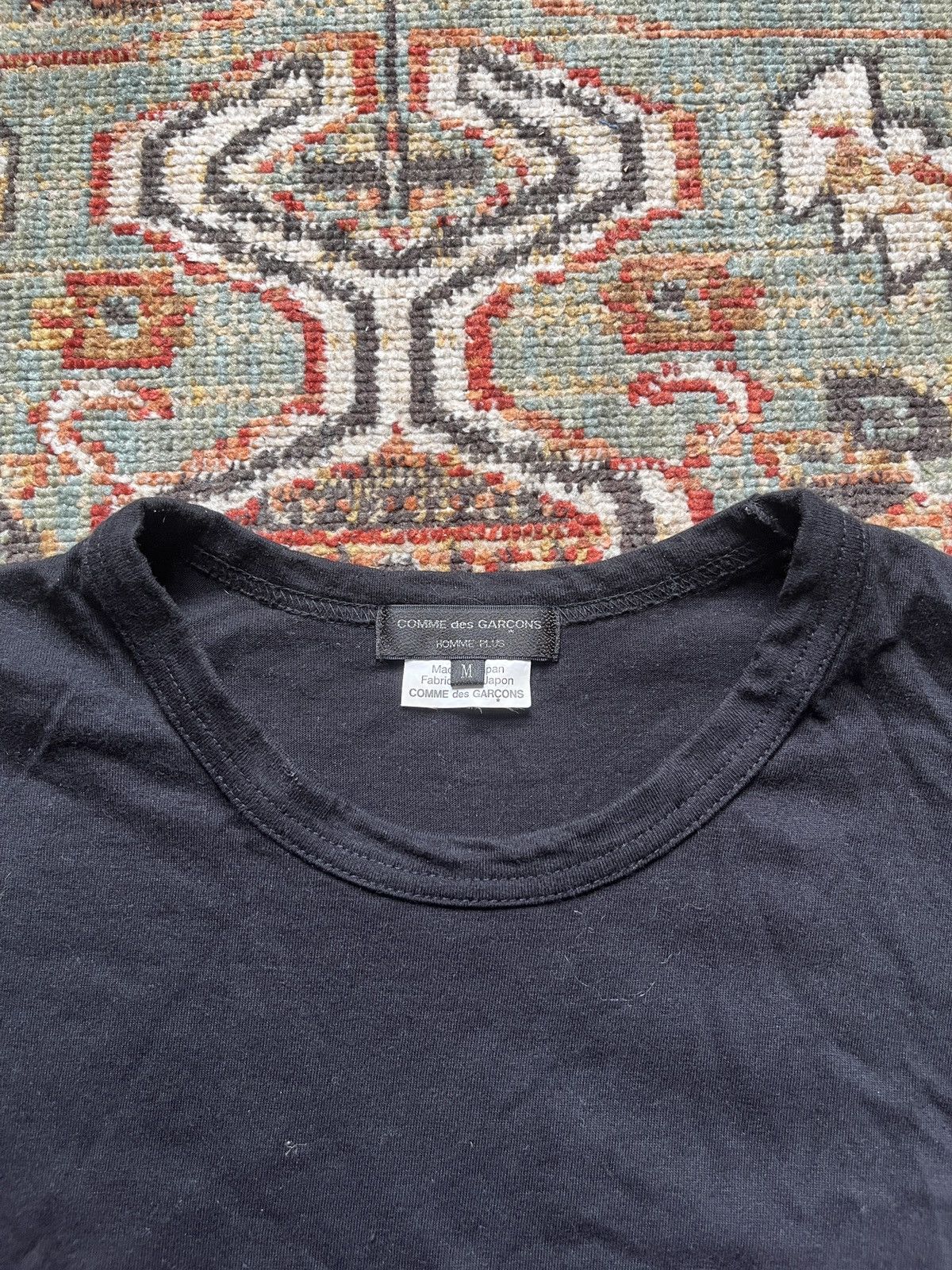Comme des Garcons × Comme des Garcons Homme Plus 🪩Comme Des Garçons “ECSTATIC” T-Shirt Size US L / EU 52-54 / 3 - 3 Thumbnail