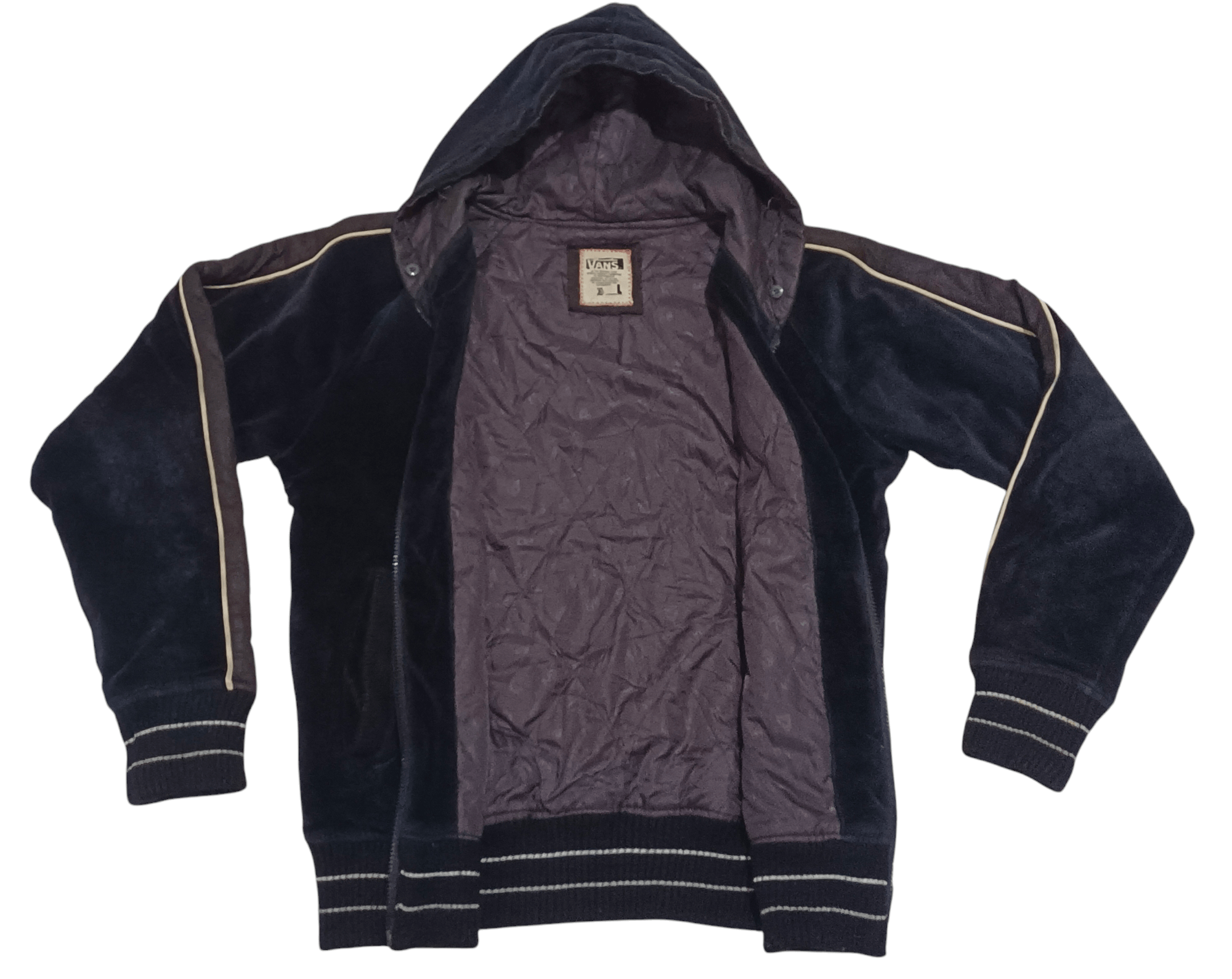Vans × Vintage Vtg VANS Sk8 Hoodies Jacket Size US L / EU 52-54 / 3 - 2 Thumbnail