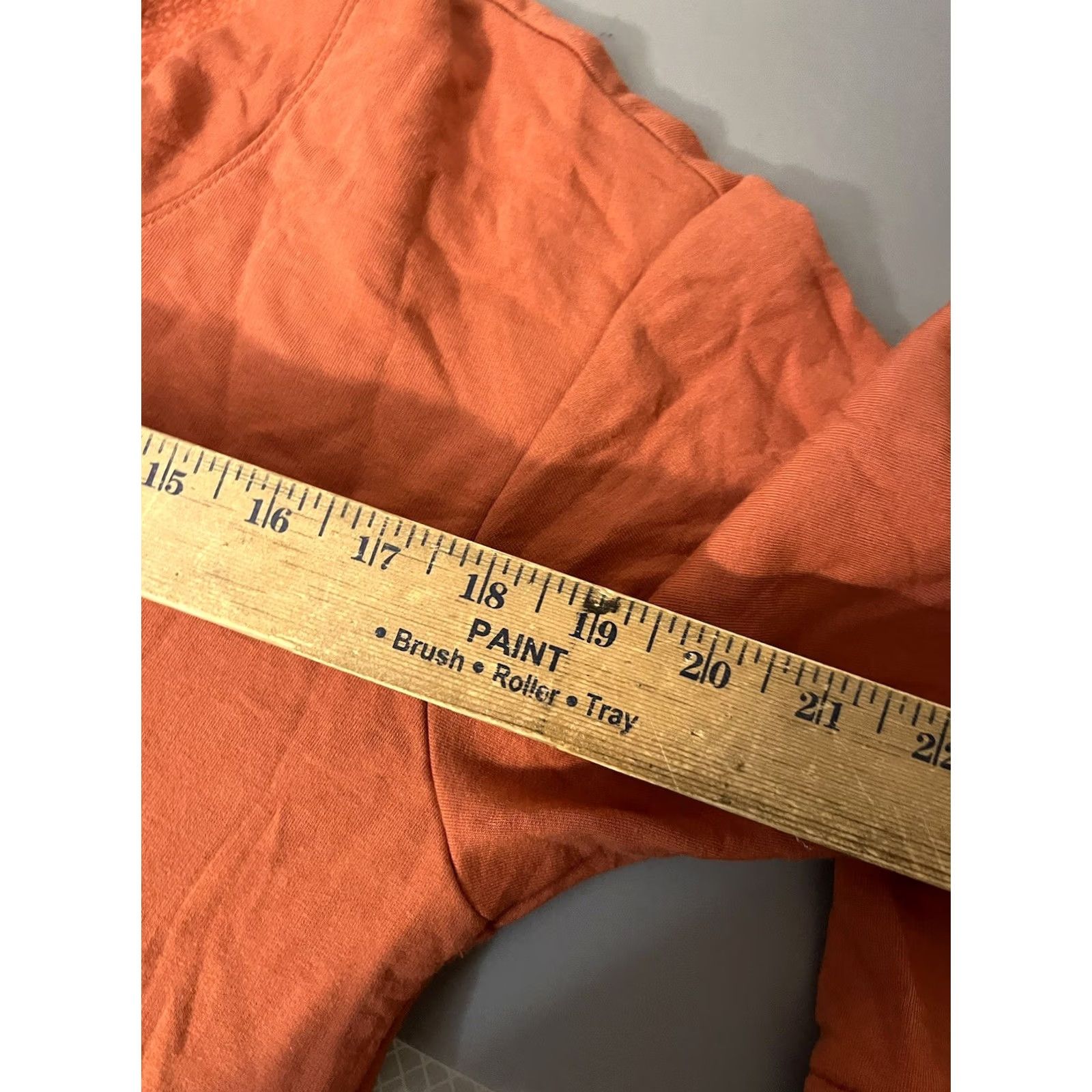 Orvis Orvis Sweater Womens Small Orange V Neck Pullover Long Sleeve Modal Blend Soft Size S / US 4 / IT 40 - 5 Thumbnail