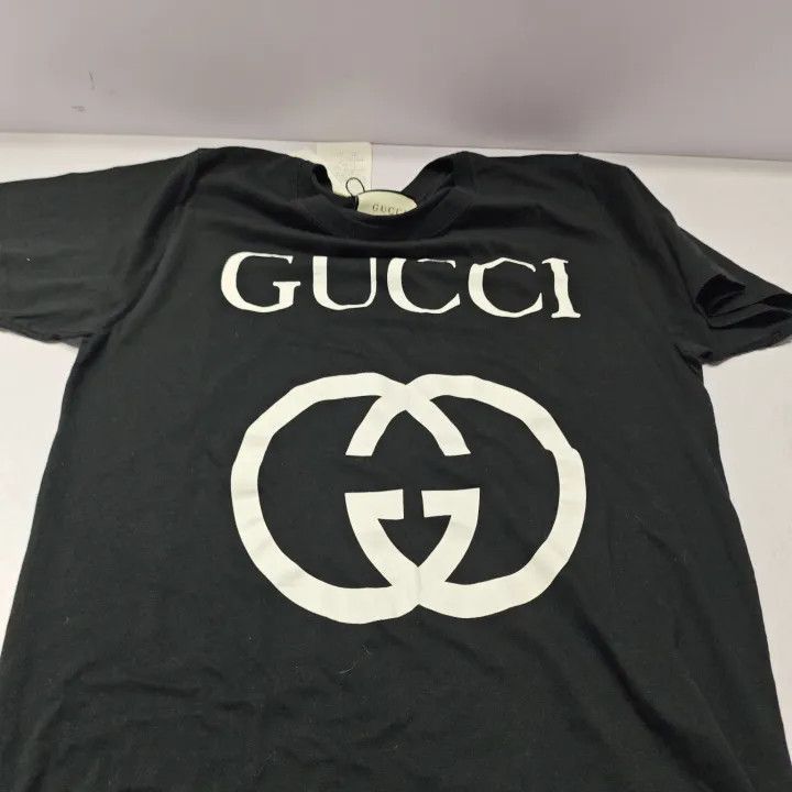 Gucci Gucci Gucci Oversized Logo T-Shirt for Men and Women -2506 Size US L / EU 52-54 / 3 - 8 Thumbnail