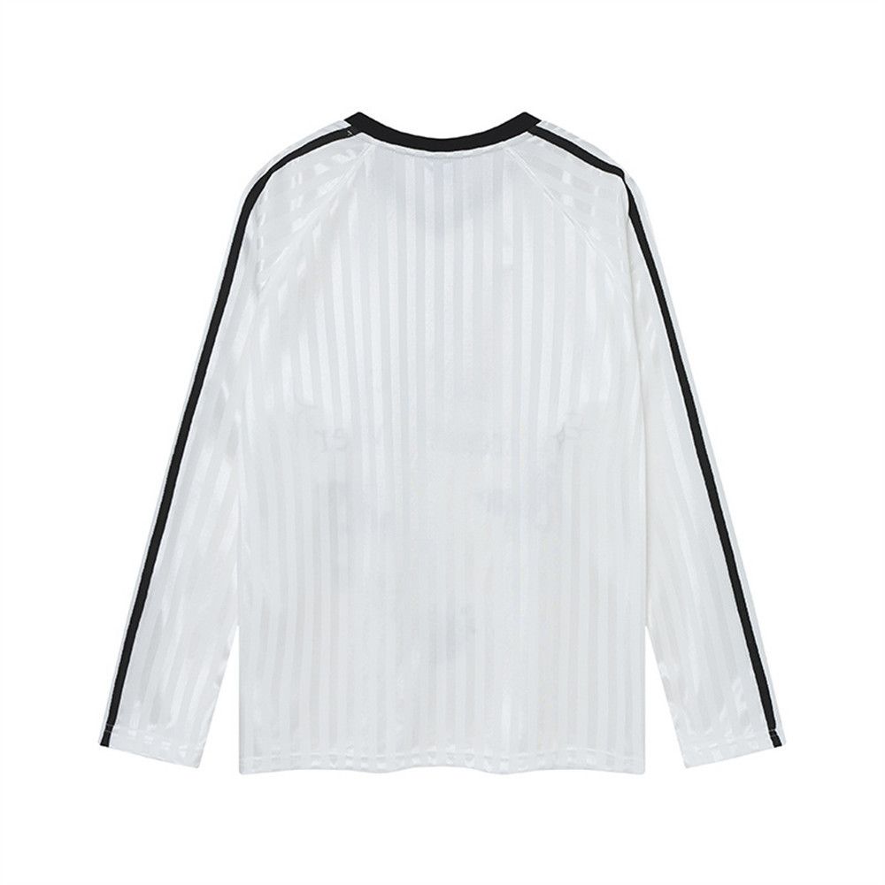 Vintage Men's loose butterfly letter print long sleeve T-shirt Size US M / EU 48-50 / 2 - 2 Thumbnail