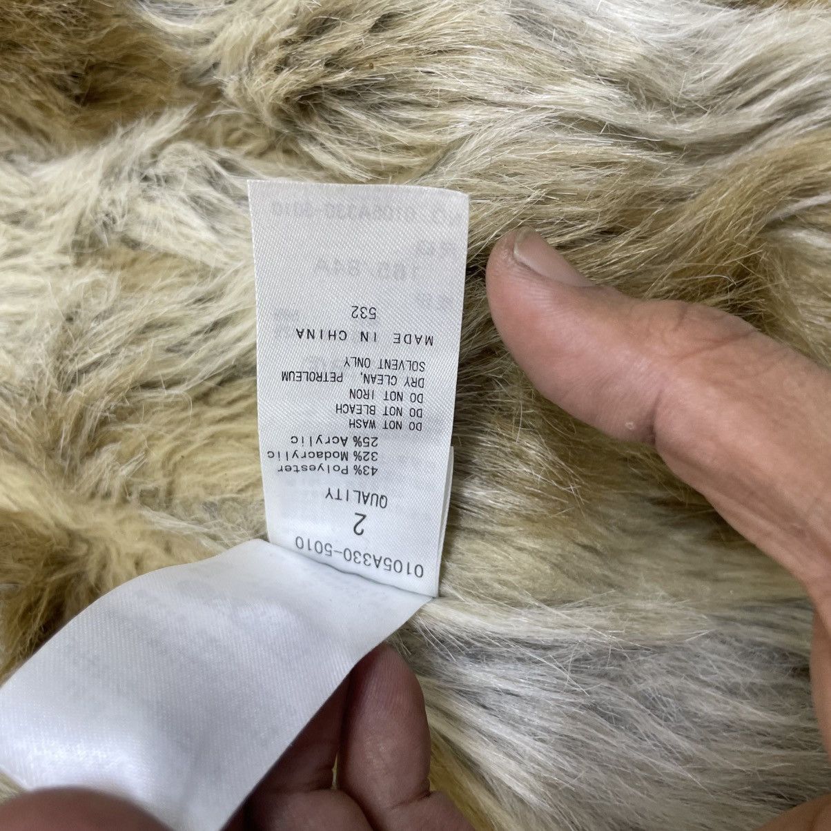 Le Grande Bleu (L.G.B.) 💥Vintage Japanese Brand Moussy Parka Faux Fur Jacket Size M / US 6-8 / IT 42-44 - 8 Thumbnail