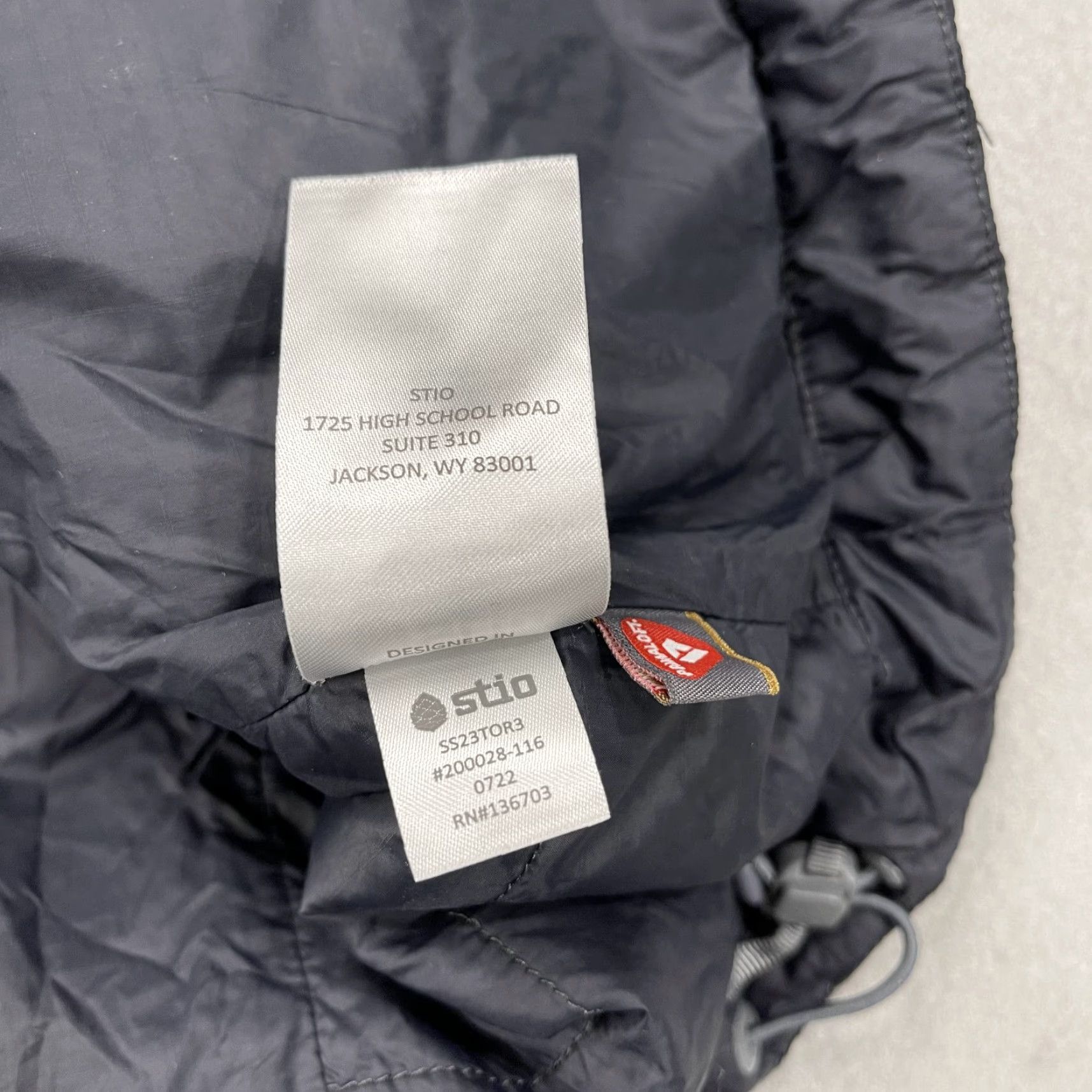 Logo 7 Stio Vest Mens L Black Azura Primaloft Puffer Full Zip Logo Lightweight Size US L / EU 52-54 / 3 - 6 Thumbnail