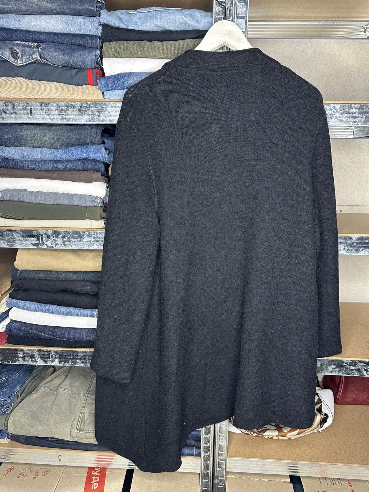 Sonia Rykiel Sonia Rykiel Paris Wool Knit Cardigan Top Asymmetric Bow Size L / US 10 / IT 46 - 3 Thumbnail