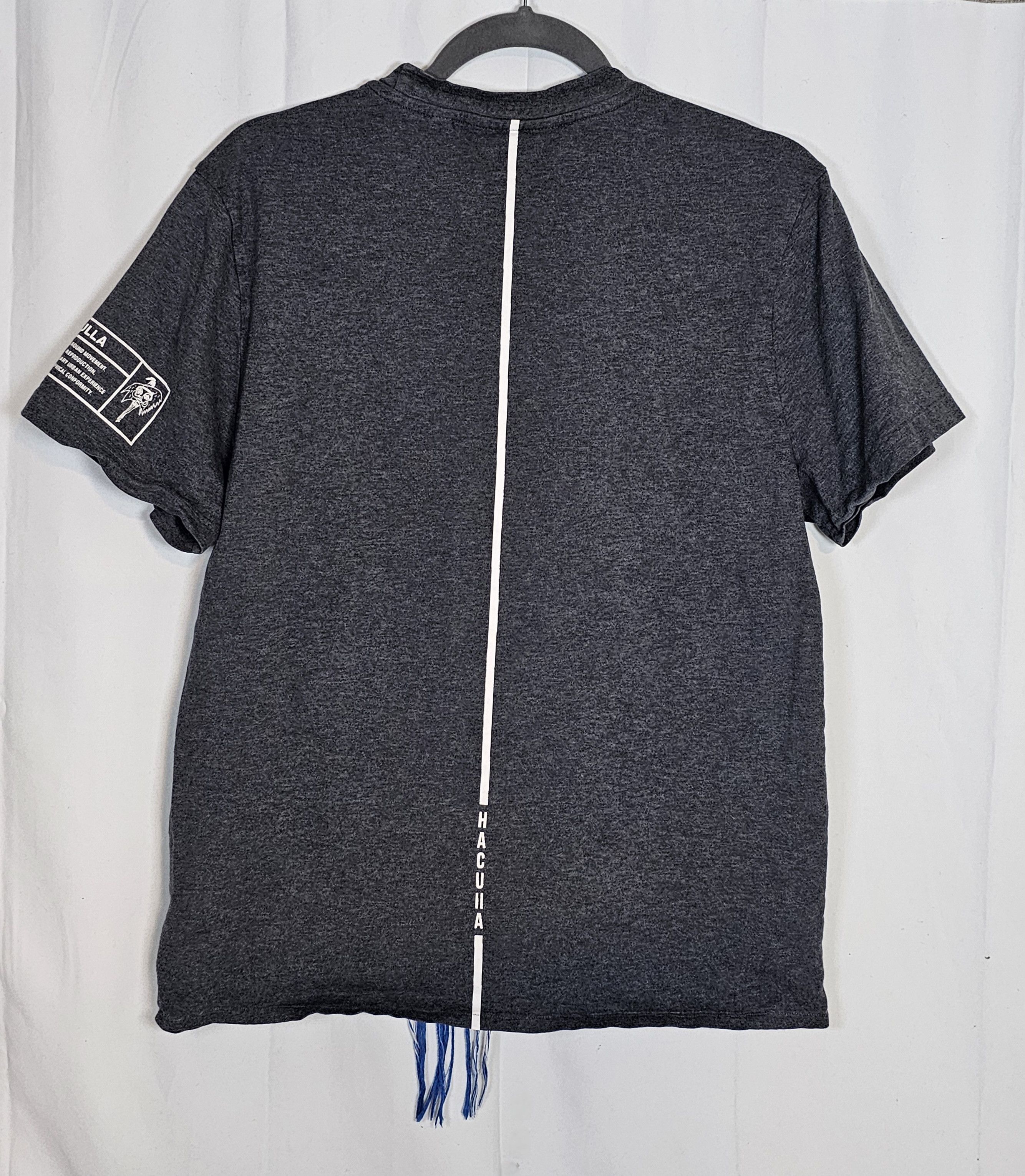 Haculla HACULLA Haha Liberty Drop Shoulder T-Shirt, Grey Medium EUC Size US M / EU 48-50 / 2 - 3 Thumbnail