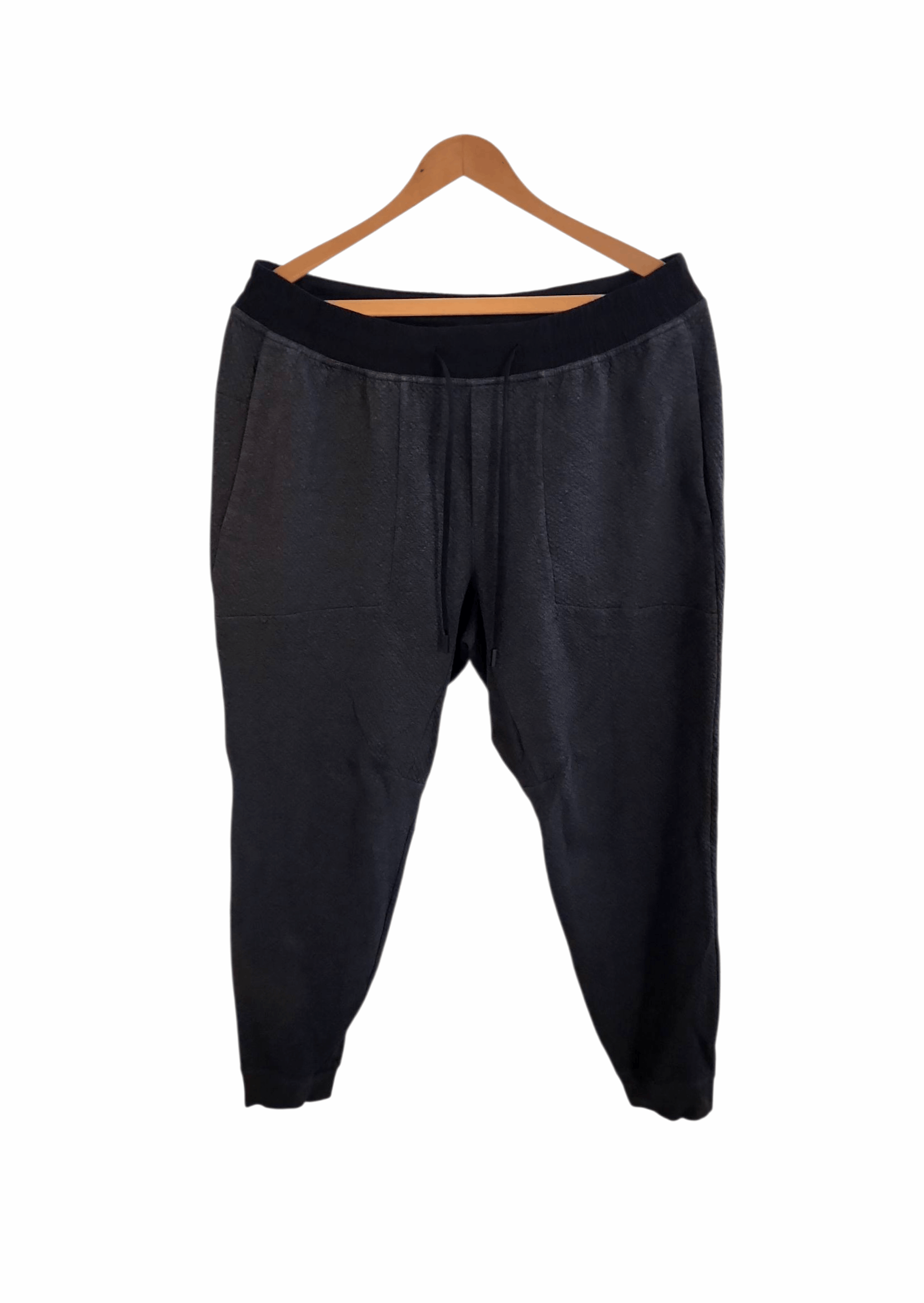 Lululemon Lululemon Jogger XL At Ease dark Gray Textured Double Knit Size US 36 / EU 52 - 1 Thumbnail