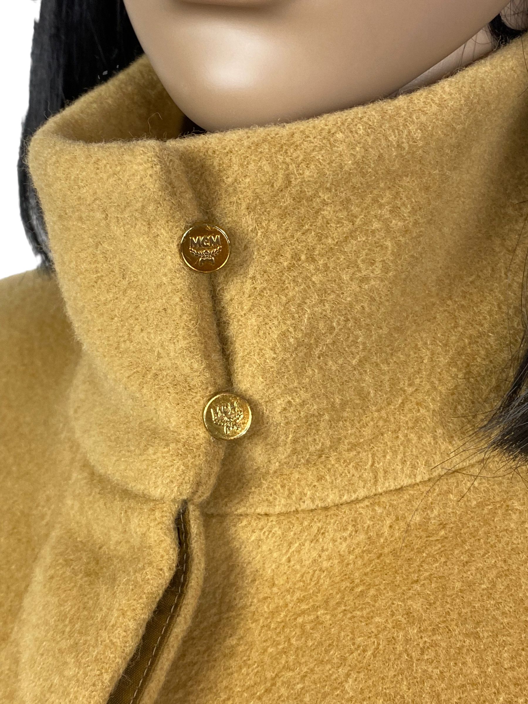 MCM MCM Munchen Wool Long Coat Womens size 38 Size XS / US 0-2 / IT 36-38 - 10 Thumbnail