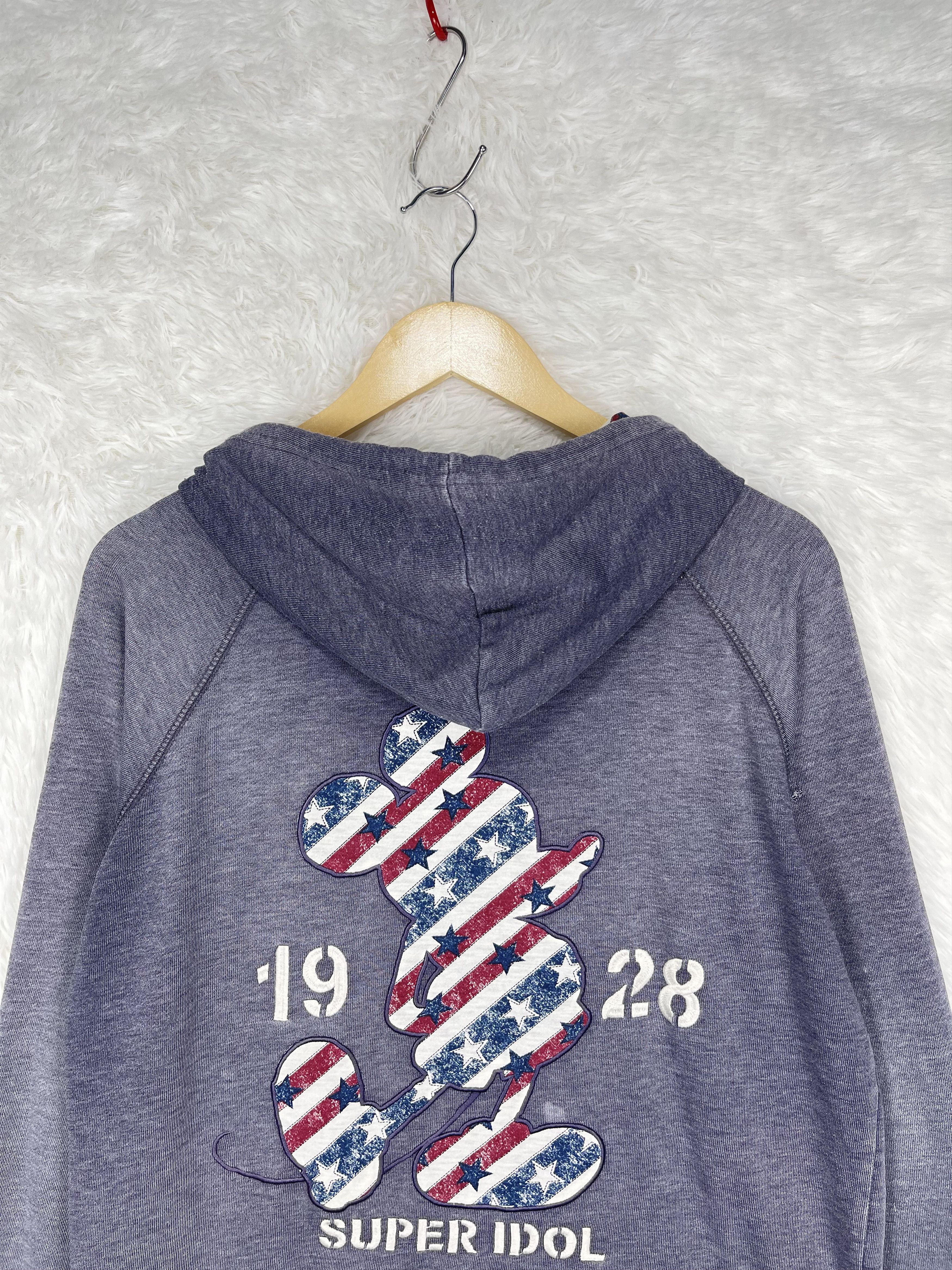Mickey Mouse Vintage 28 Mickey Super Idol 1928 Hoodie Sweatshirt AS0022 Size US XL / EU 56 / 4 - 4 Thumbnail