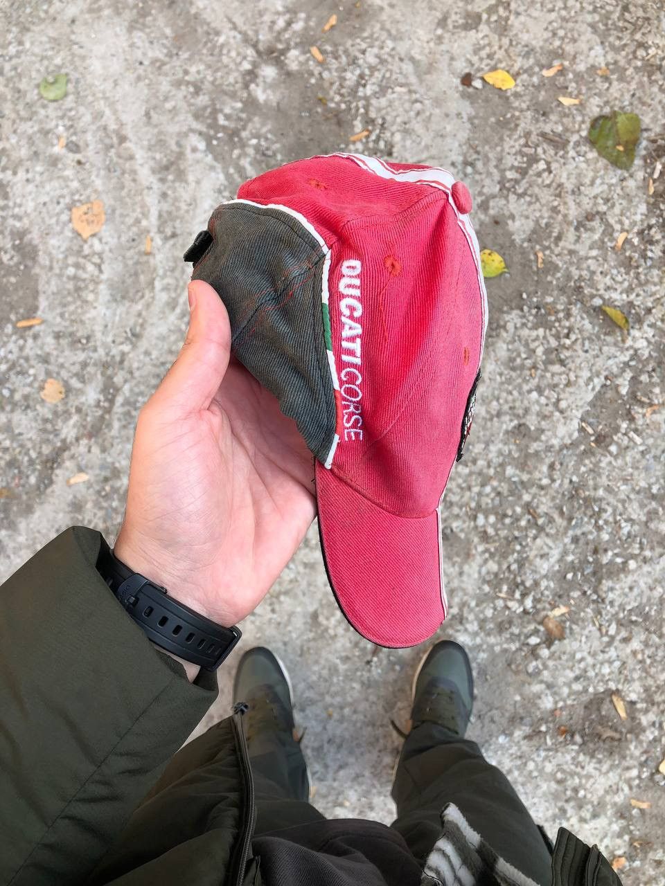 Ducati × Vintage VERY RARE DUCATI CORSE CAP RETRO MOTORCYCLE RACING Y2K 90s Size ONE SIZE - 4 Thumbnail