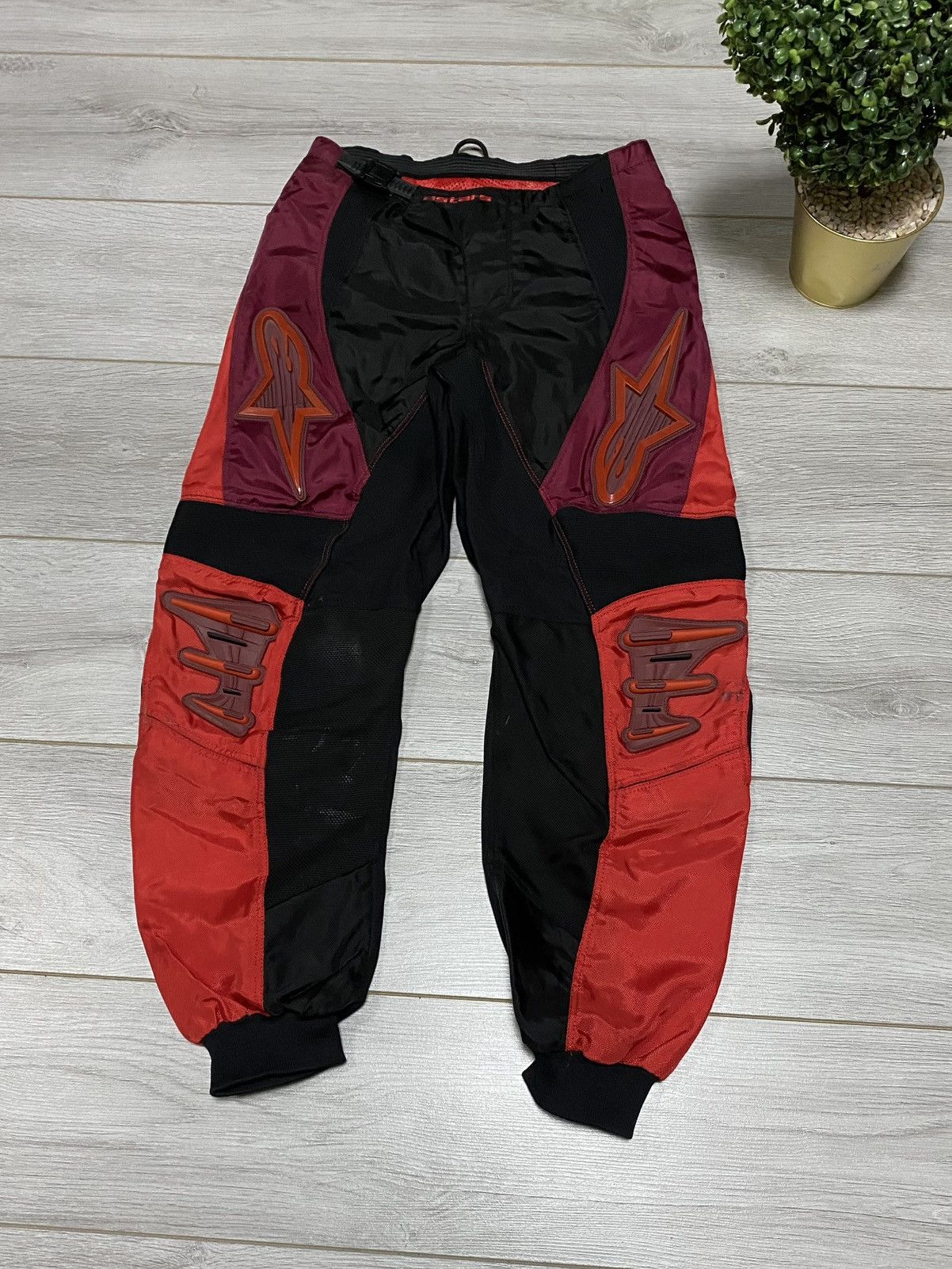 Alpinestars Alpinestars moto cross pants protection enduro big logo Size US 30 / EU 46 - 1 Thumbnail