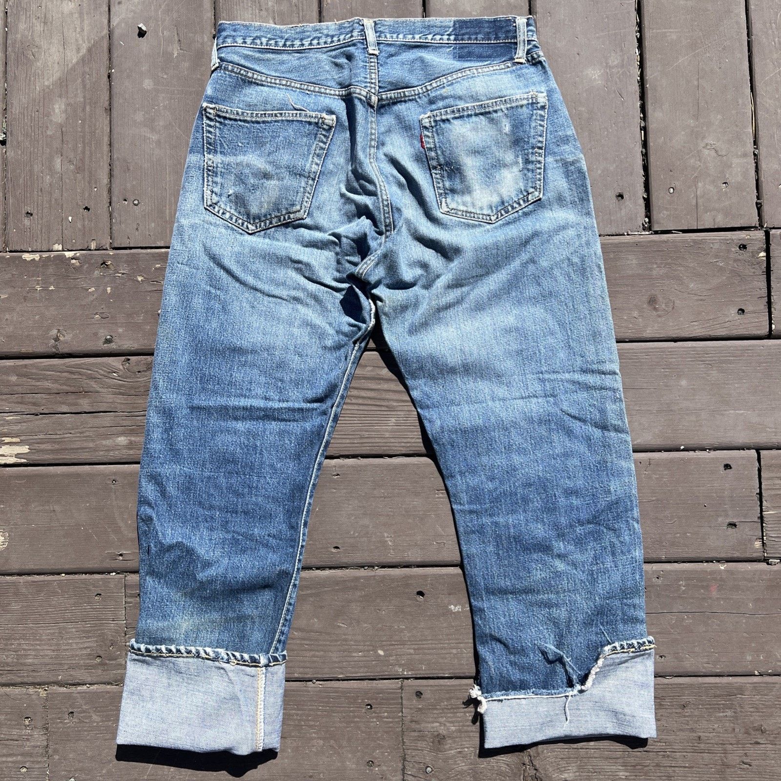 Levi's Vintage Levi's 501 60s Jeans W32 L30 Big E Lemon Stitch V Size US 30 / EU 46 - 8 Thumbnail