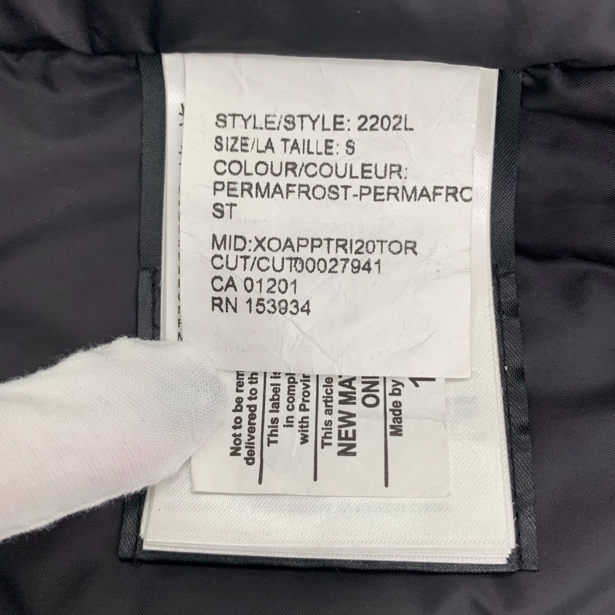 Canada Goose Canada Goose Grey Red Label Zip-Up Down Jacket (Size S) Size US S / EU 44-46 / 1 - 3 Thumbnail