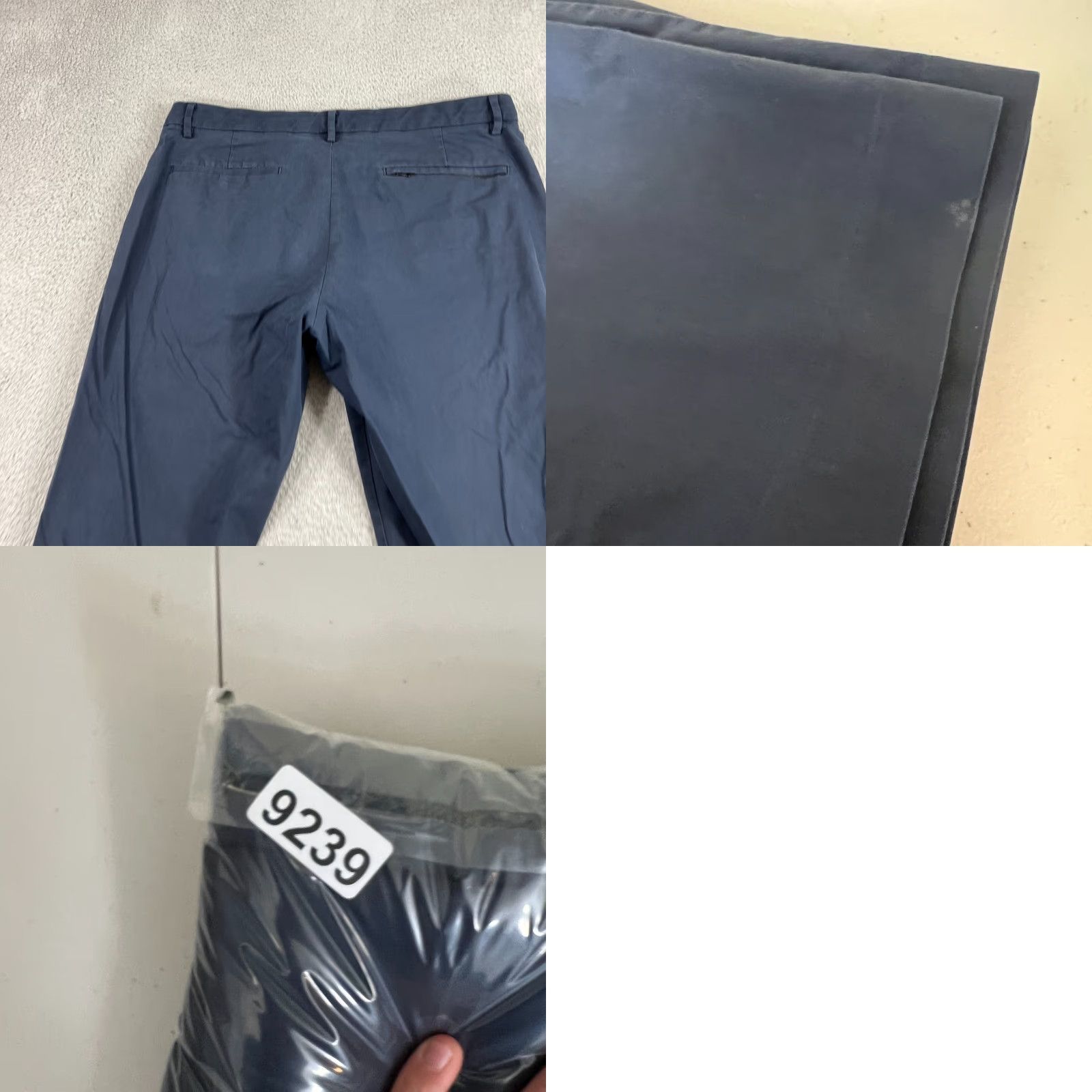 Bonobos Bonobos Slim Fit Pants Mens 34x30 Regular Cotton Stretch Chino Blue 3X Dry Performance Size US 34 / EU 50 - 10 Thumbnail