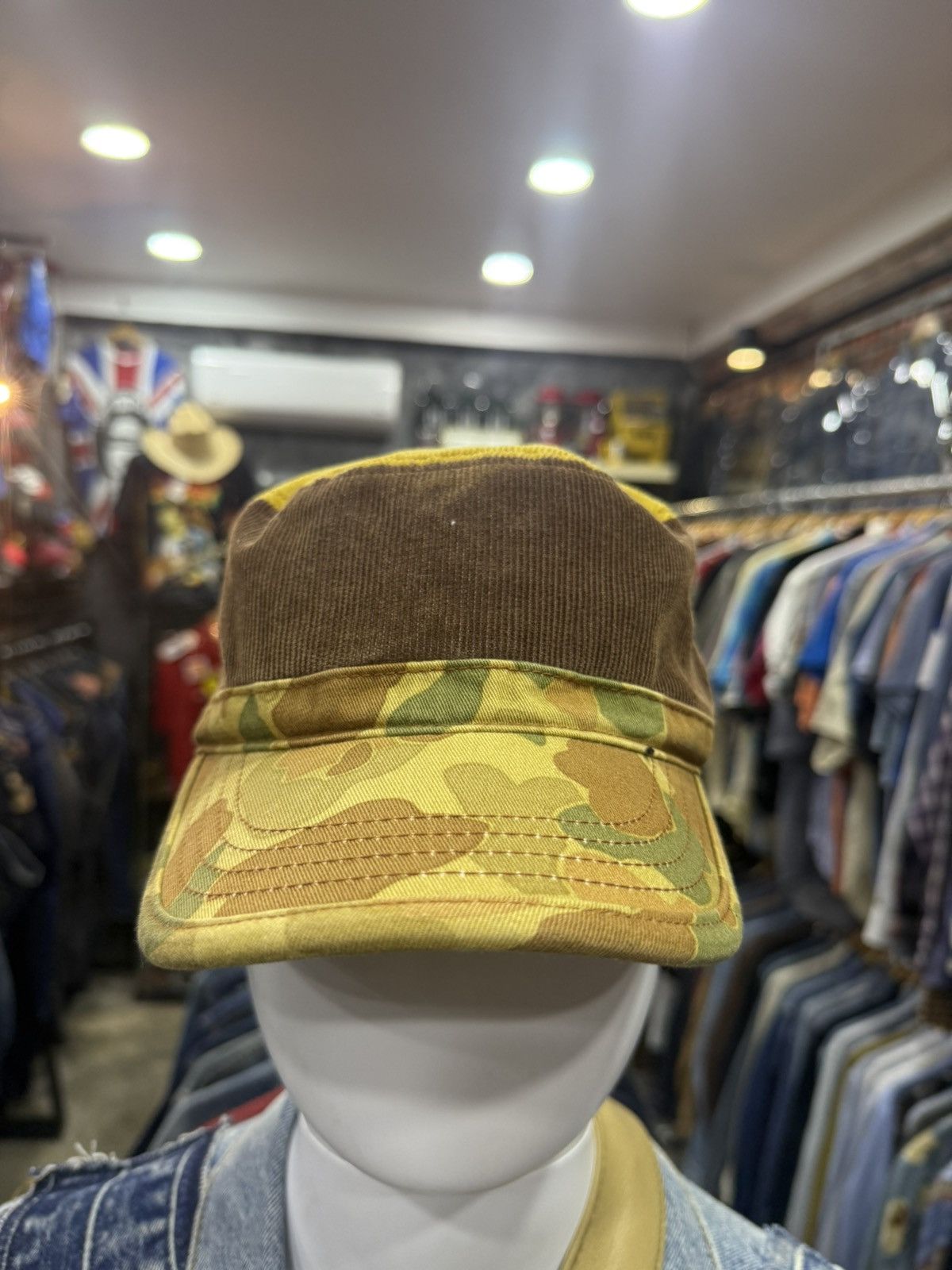 Lee × Vintage Vintage Lee Union made hat camo Size ONE SIZE - 2 Thumbnail