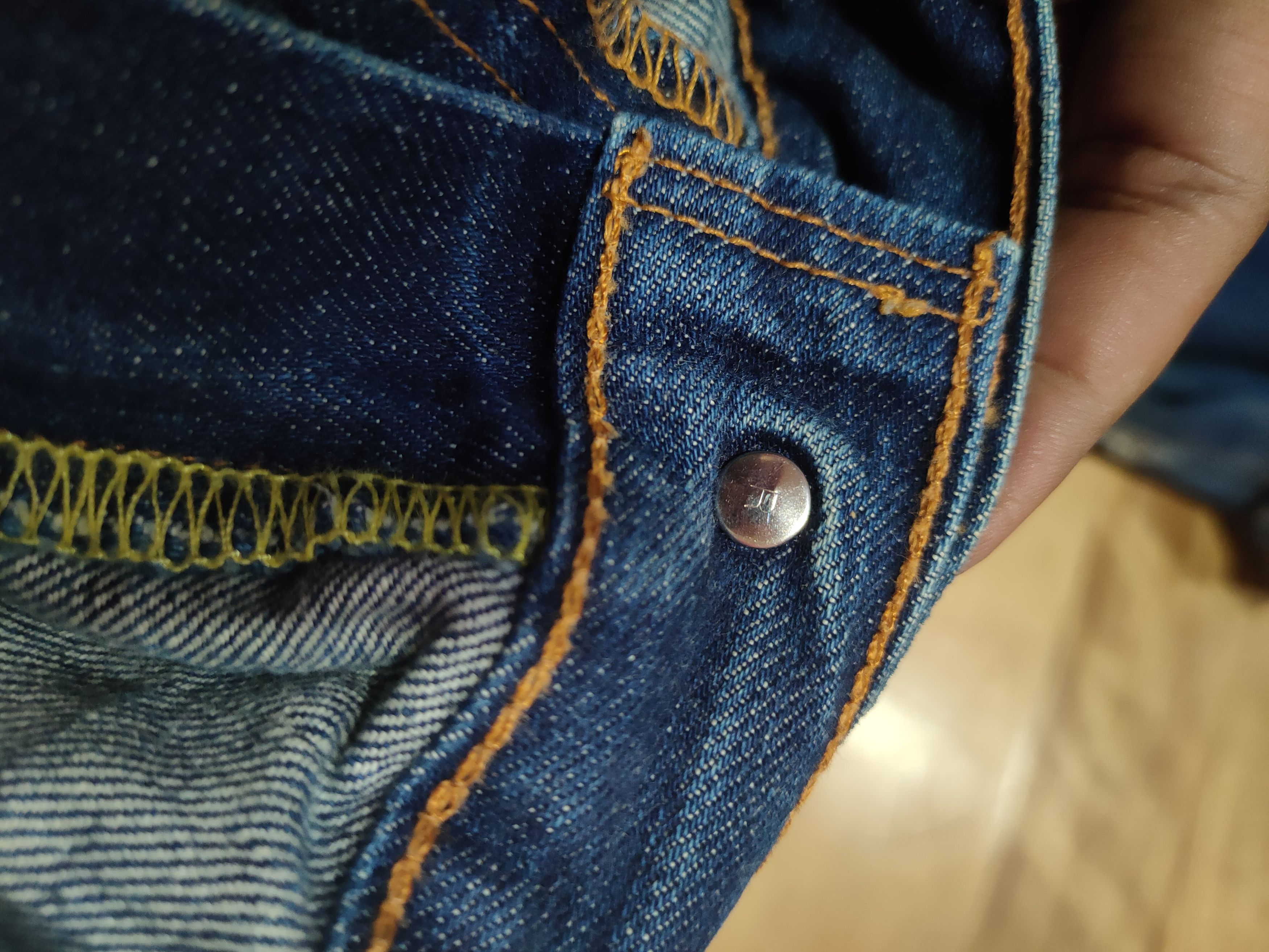 Levi's DL Late 80' Levis Big E Strauss distressed Denim Pants #c133 Size US 30 / EU 46 - 14 Thumbnail