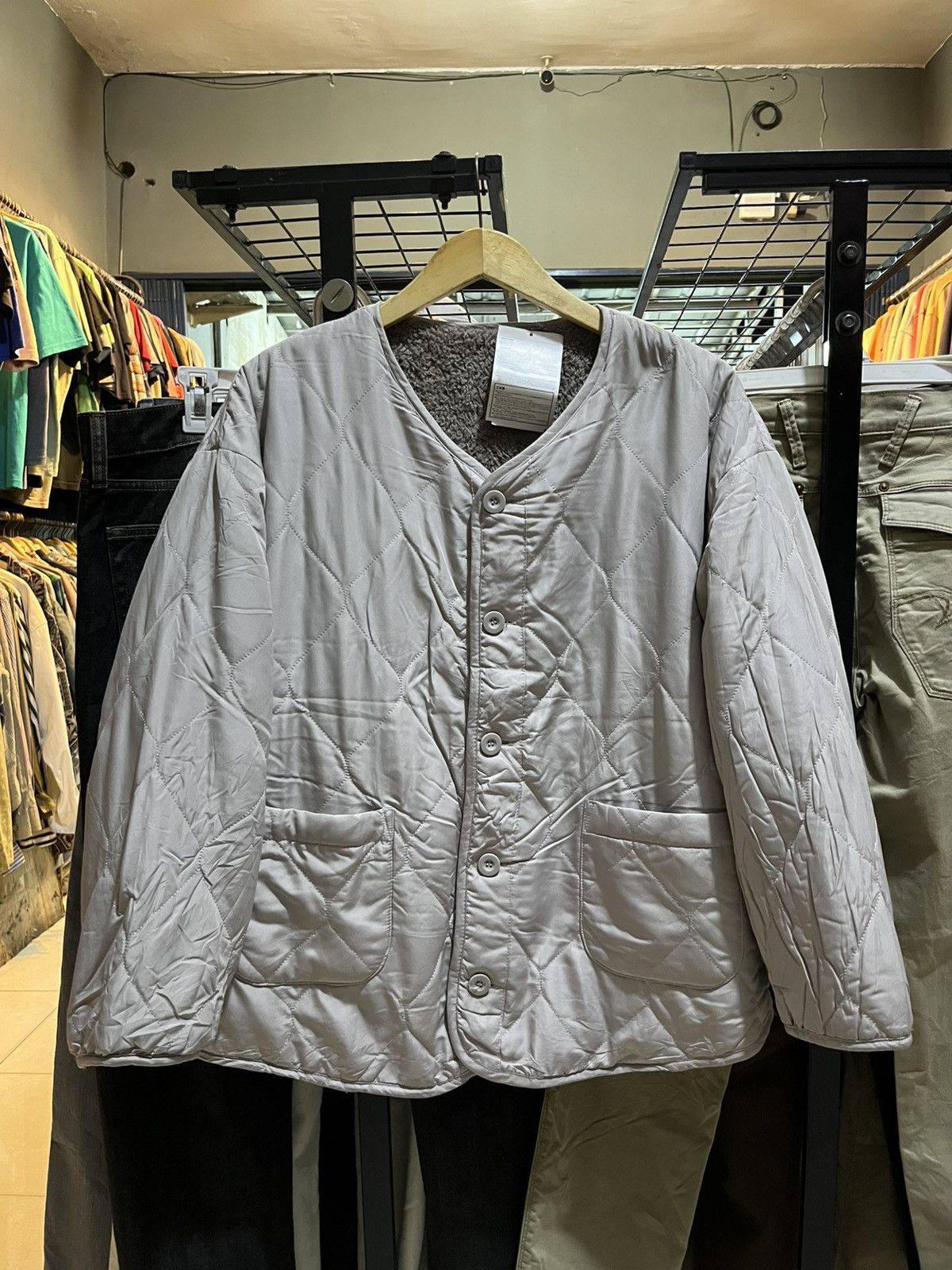 Japanese Brand Reversible quilted jacket Size US L / EU 52-54 / 3 - 2 Thumbnail