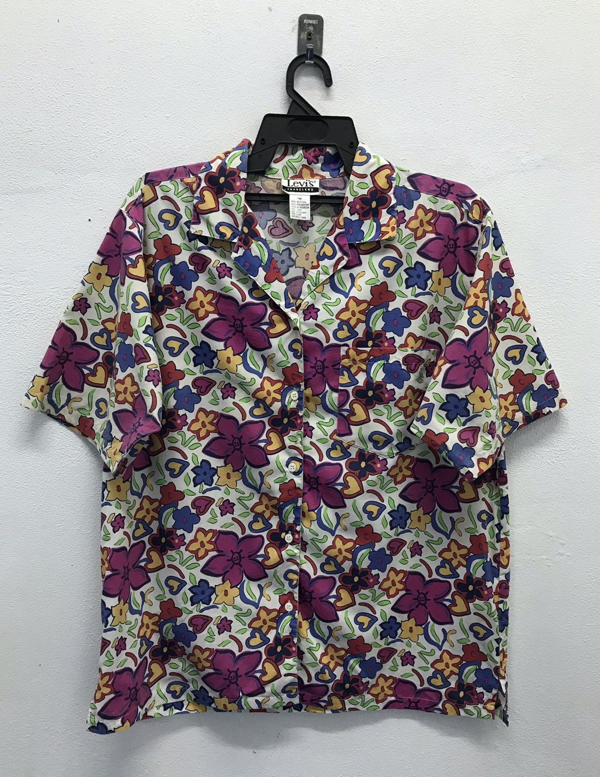 Levi's × Vintage Vintage Levi’s Hawaii Floral Travelers Short Sleeve Button Size US M / EU 48-50 / 2 - 1 Thumbnail