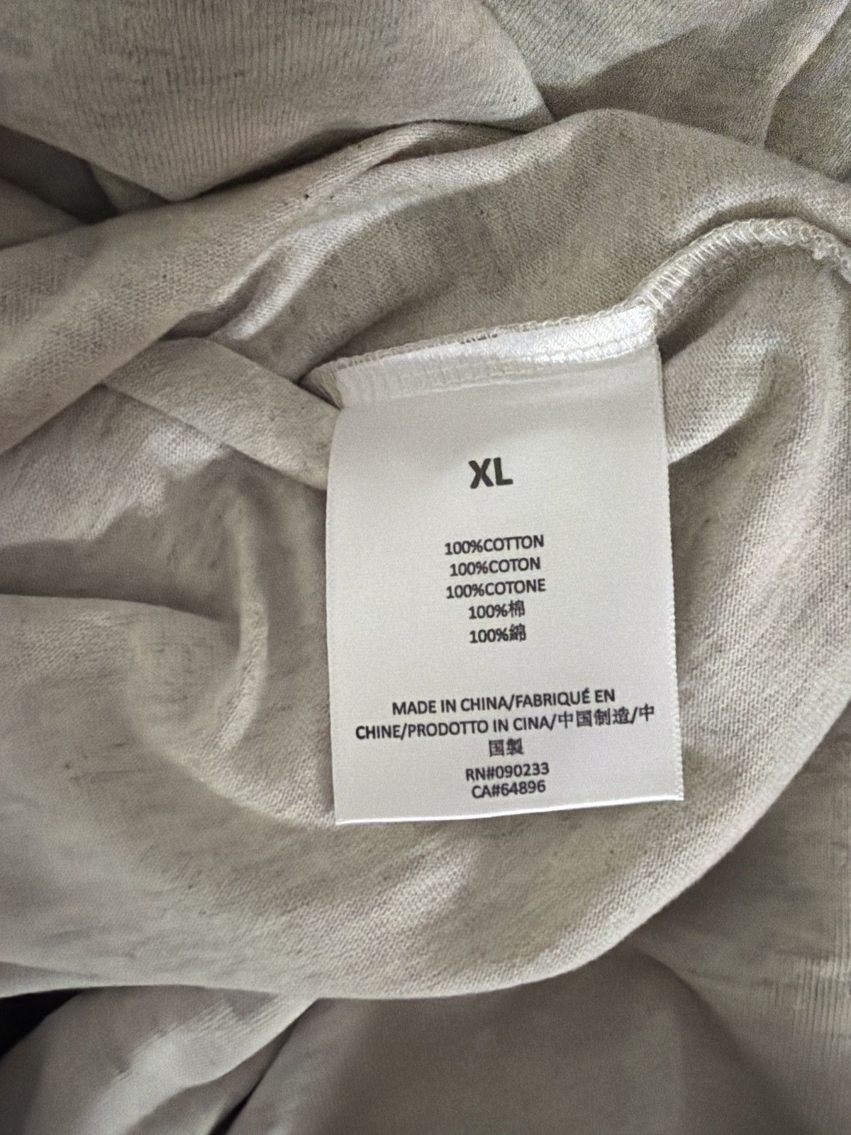 Essentials Fear of God Essentials Tee 'Light Oatmeal' | Men's Size XL Size US XL / EU 56 / 4 - 4 Thumbnail