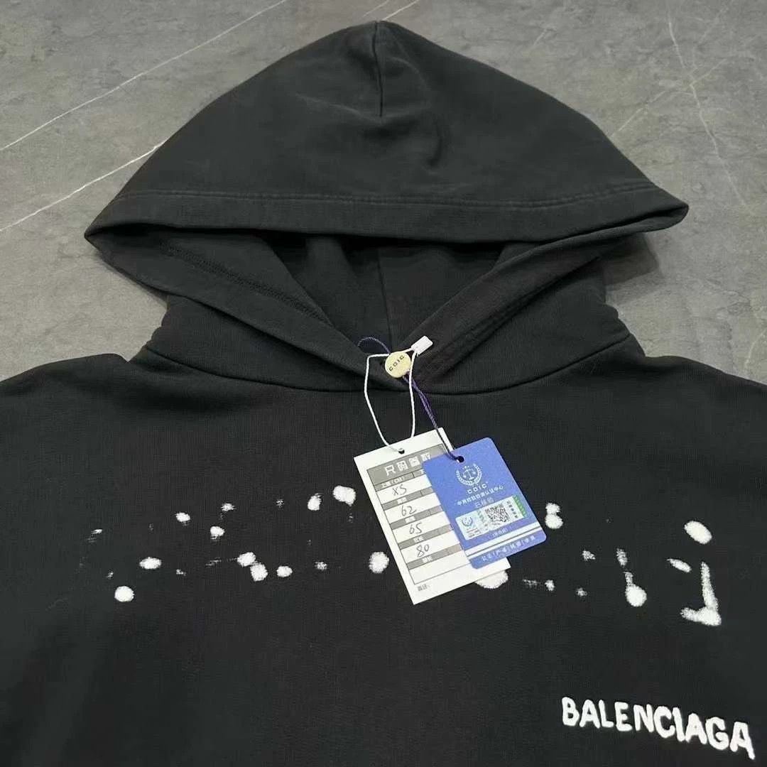 Balenciaga balenciaga fw22 graffiti logo hoodie Size US XS / EU 42 / 0 - 3 Thumbnail