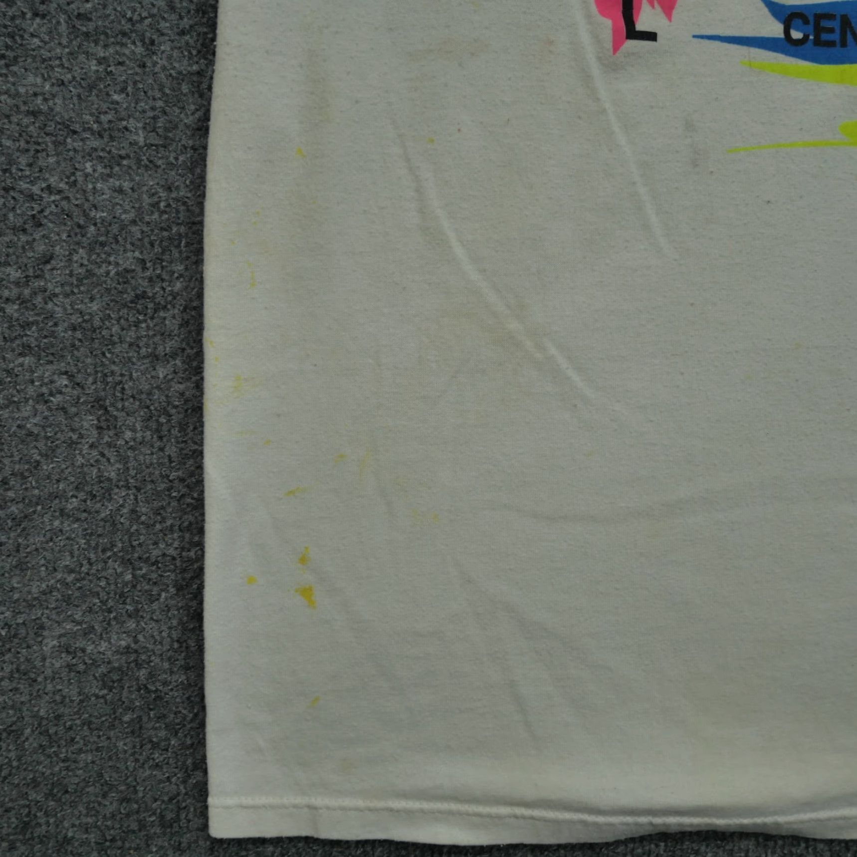 Nike VINTAGE Nike Air Jordan T Shirt Adult XL White 90s Men Size US XL / EU 56 / 4 - 7 Thumbnail