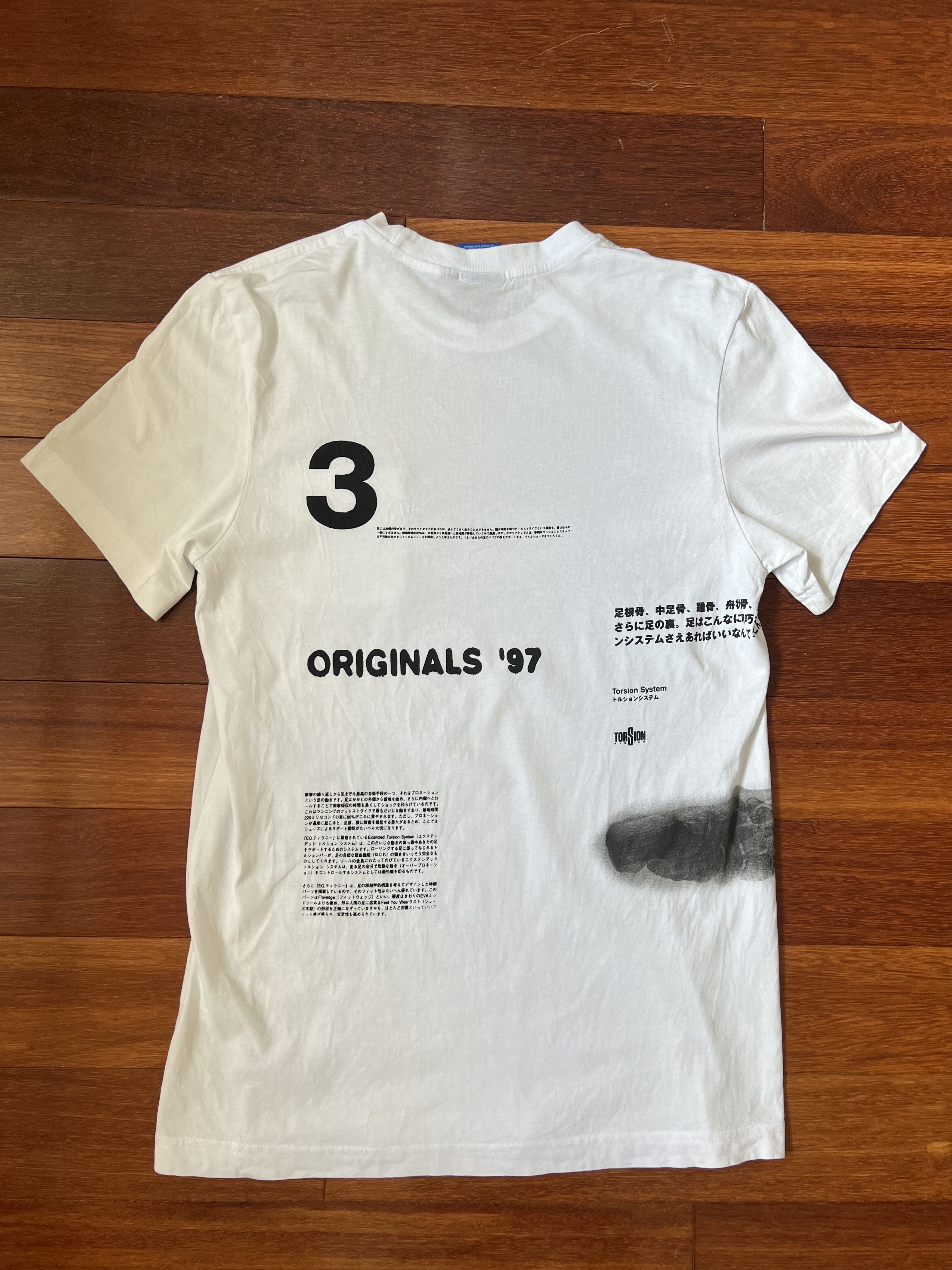 Adidas 💚 Adidas Originals Japan Store Exclusive White Tee Size US M / EU 48-50 / 2 - 2 Thumbnail