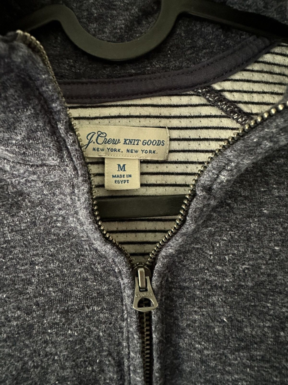 J.Crew Double knit quarter zip pullover Size US M / EU 48-50 / 2 - 2 Thumbnail
