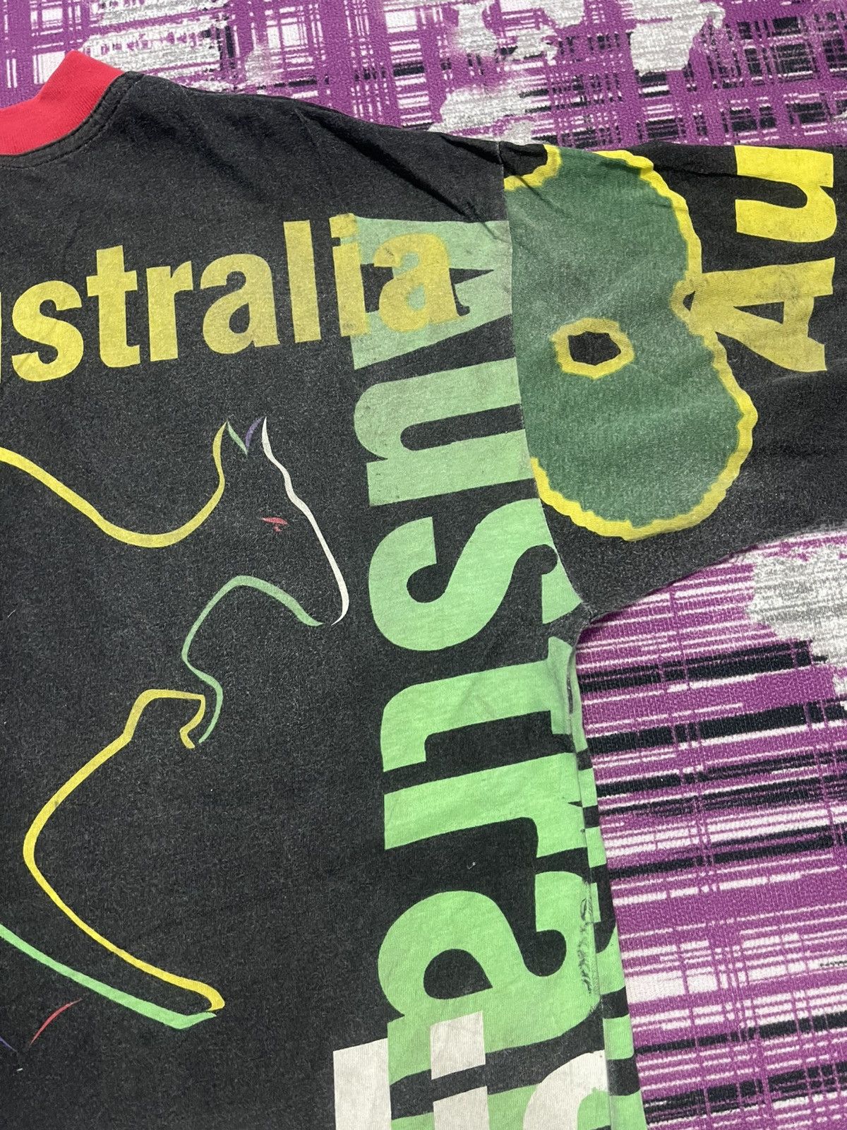Vintage VINTAGE TEAM AUSTRALIA SPELL OUT VERY RARE Size US XL / EU 56 / 4 - 7 Thumbnail