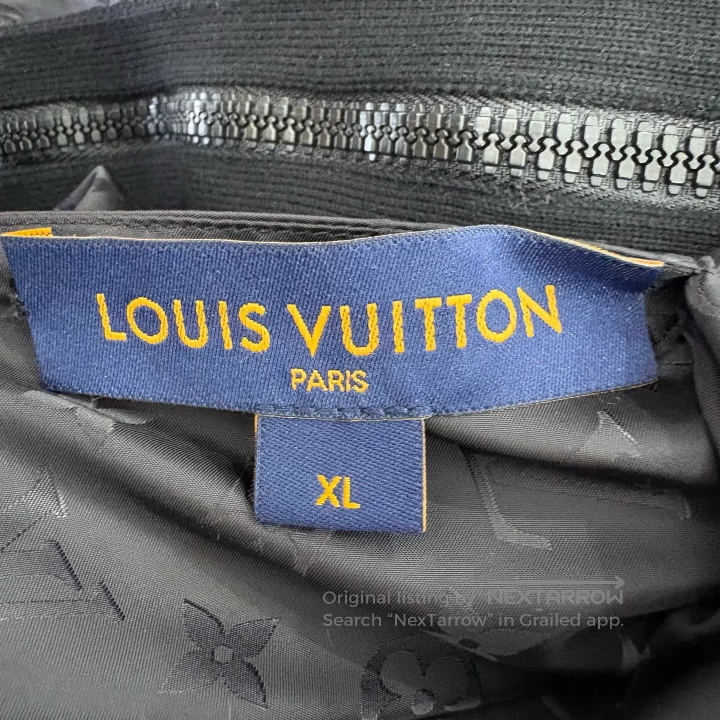 Louis Vuitton Louis Vuitton Double-faced knitted zipper jacket Size US XL / EU 56 / 4 - 5 Thumbnail