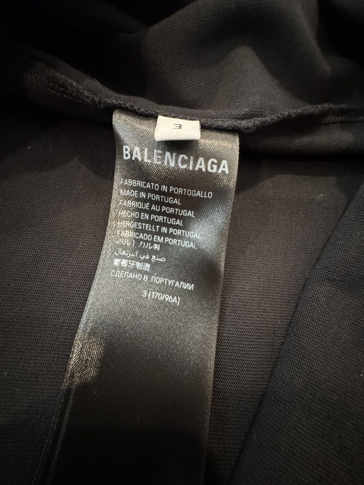 Balenciaga BALENCIAGA CRYPTO BB T-SHIRT Size US L / EU 52-54 / 3 - 6 Thumbnail
