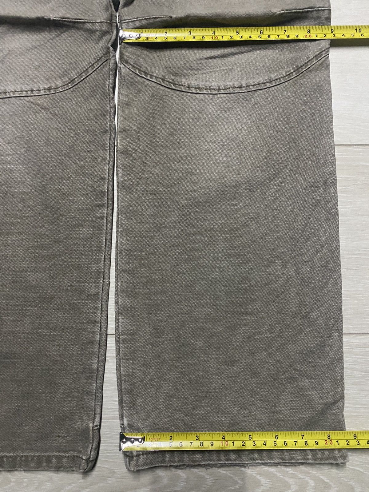 Japanese Brand Vintage Kiss Mark Japan Double Knee Loose Baggy Jeans Size US 30 / EU 46 - 18 Thumbnail
