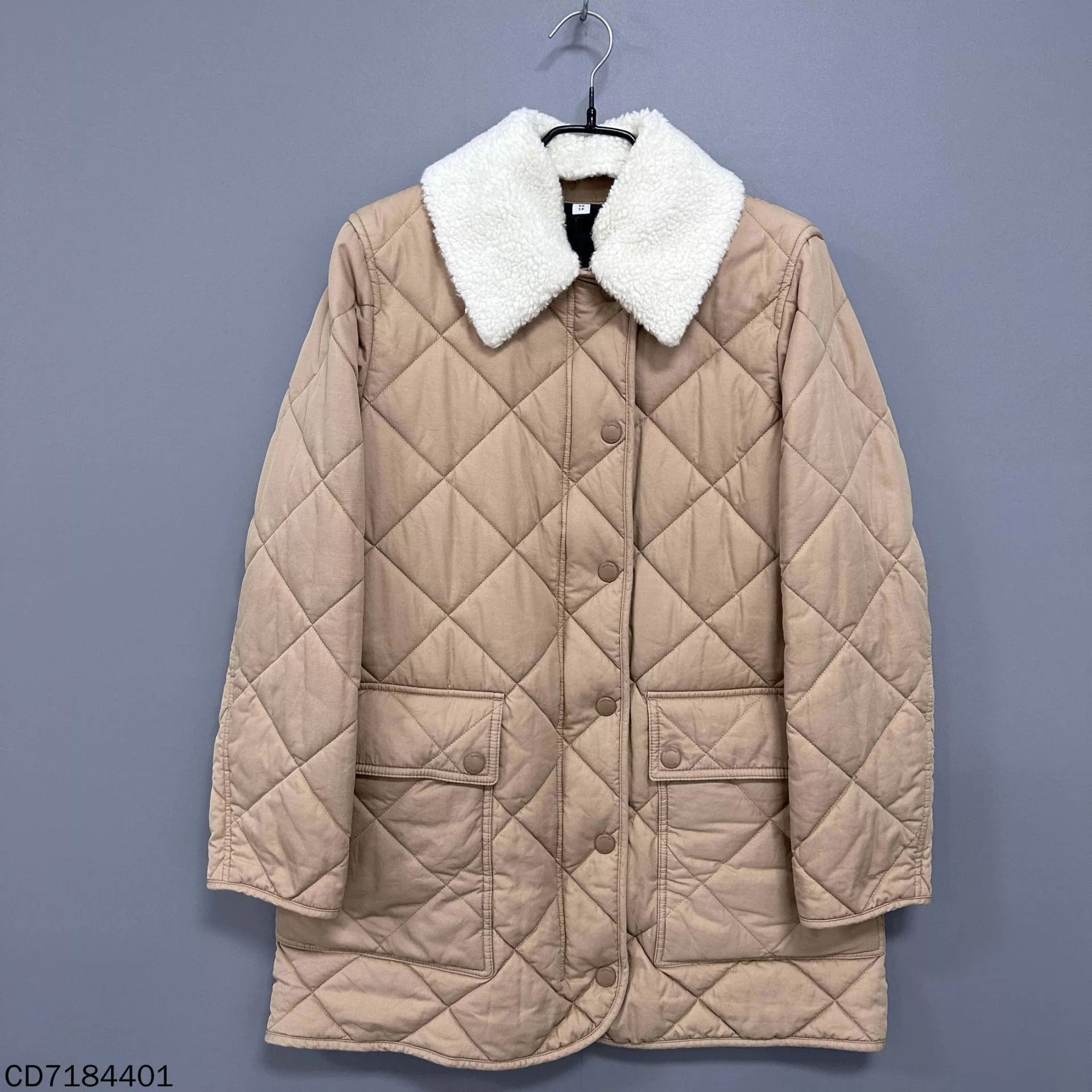 Burberry Burberry Solid Color Shirt-Collar Cotton Jacket XS Size XS / US 0-2 / IT 36-38 - 1 Thumbnail