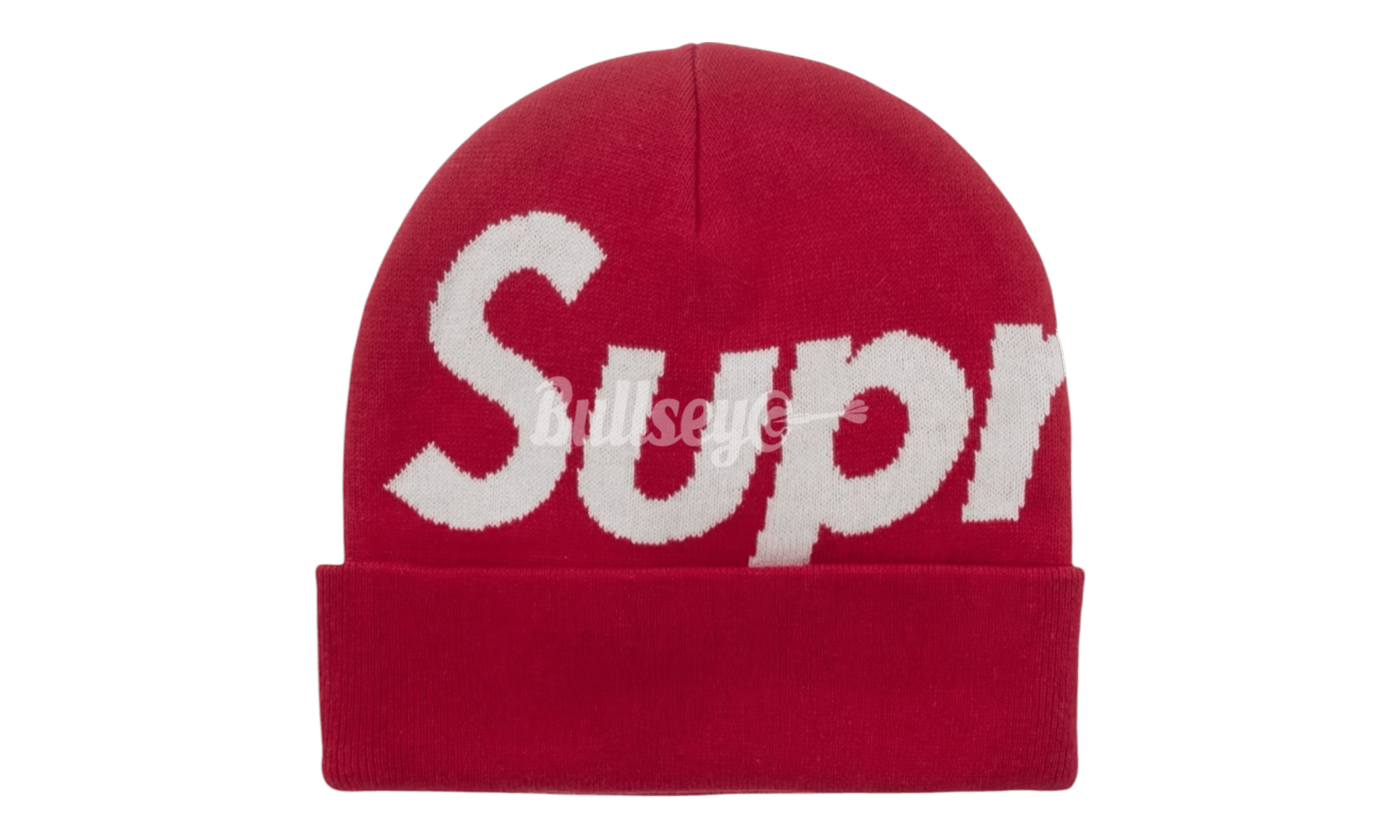 Supreme Big Logo Beanie (FW25) Red Size ONE SIZE - 1 Thumbnail