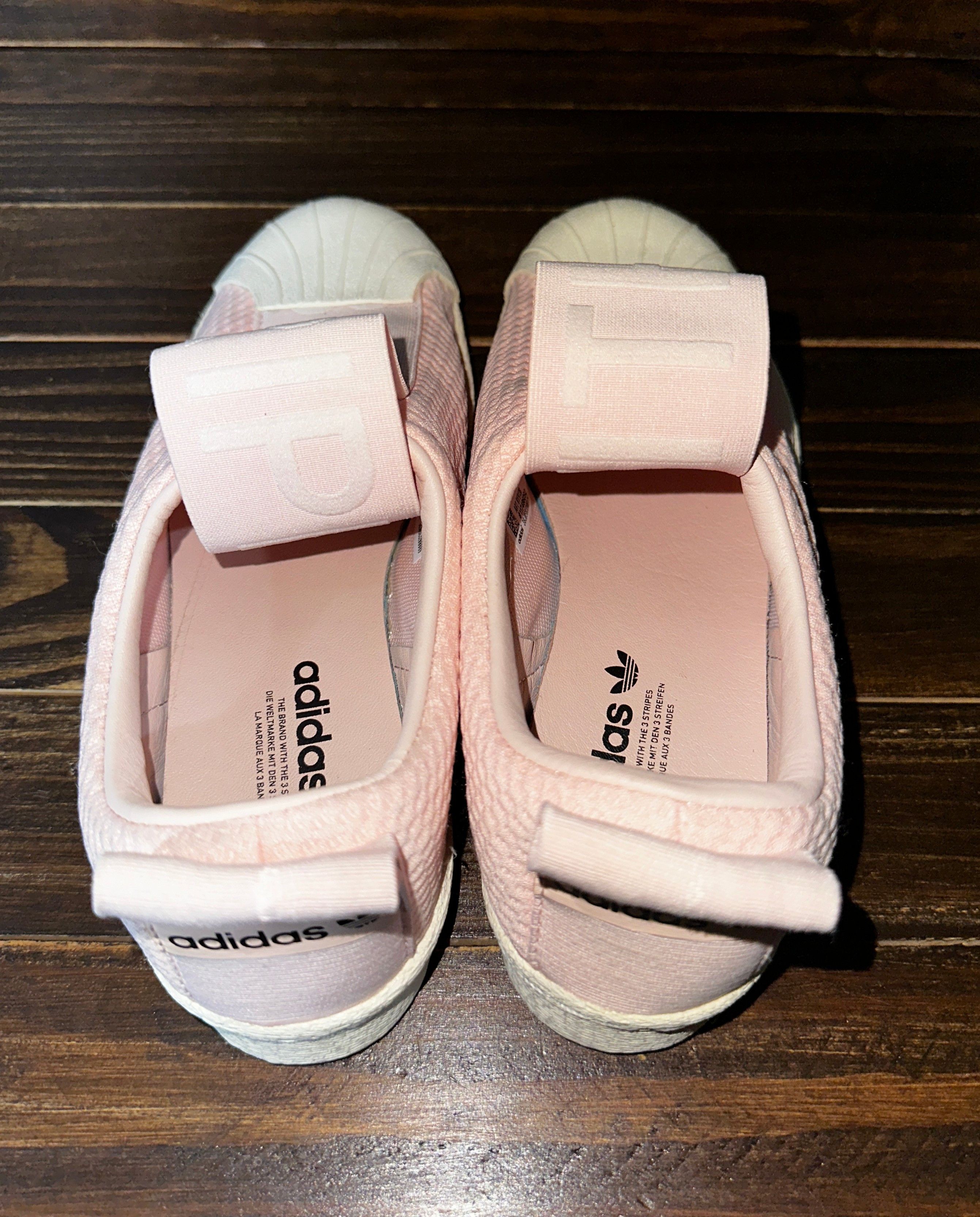 Adidas Adidas Superstar bw3s Slip On W 'Pink White' Womens Sneakers Size US 6 / IT 36 - 23 Thumbnail