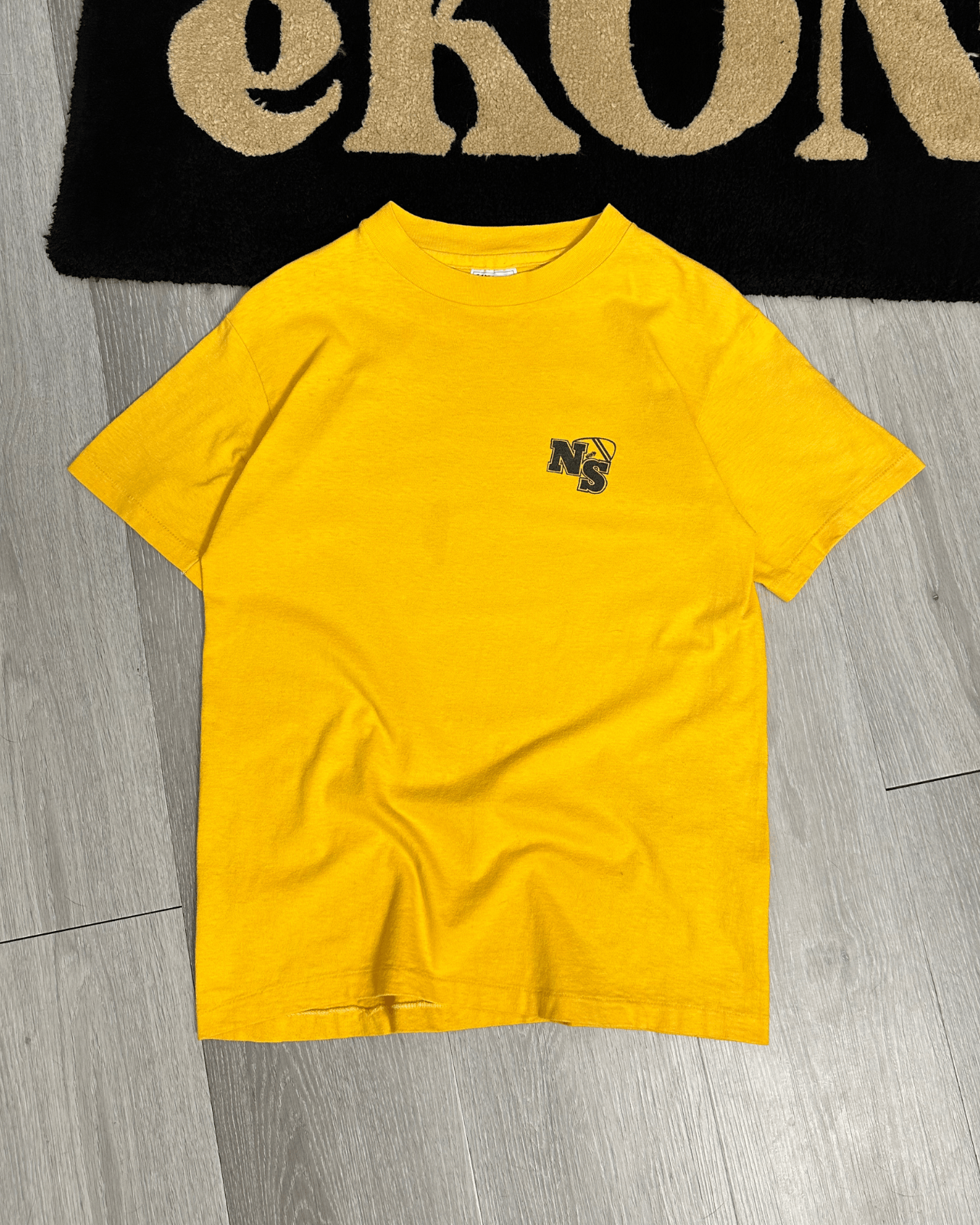Hanes × Vintage Vintage Hanes Beefy Football Single Stitch T-Shirt - Medium Size US M / EU 48-50 / 2 - 1 Thumbnail
