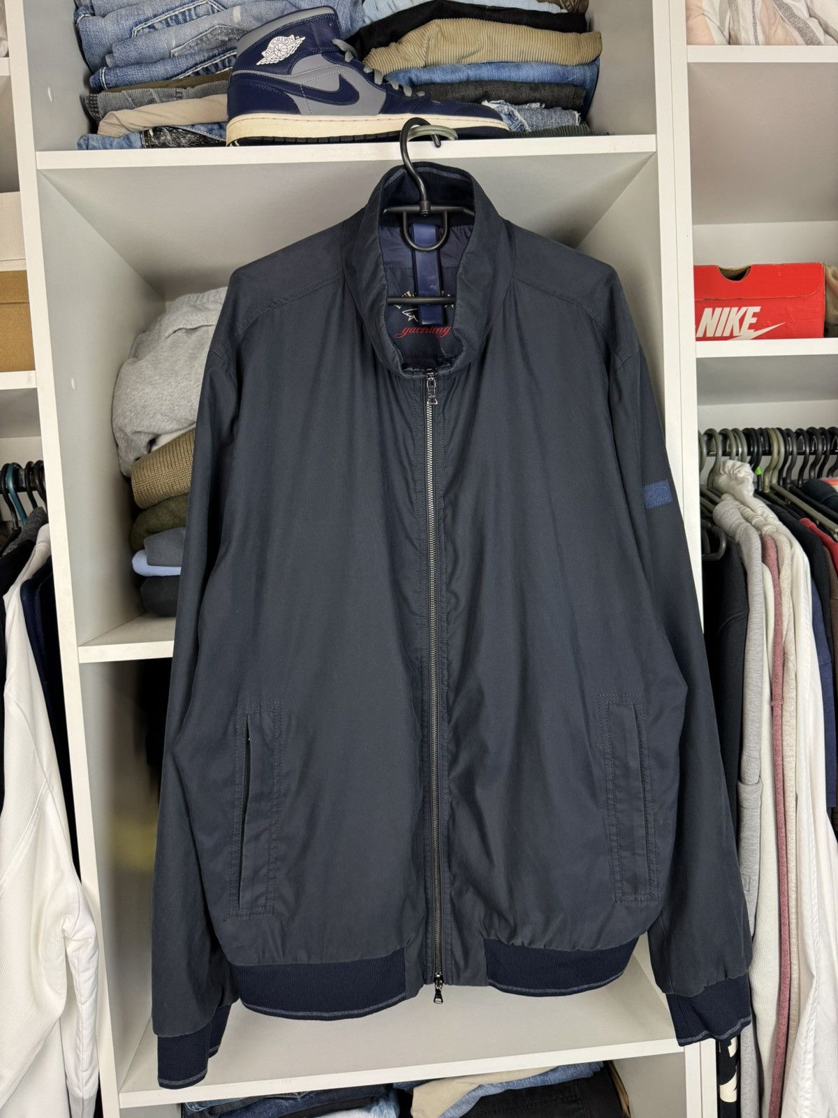 Paul & Shark Yachting Full-Zip Jacket Navy Blue Men's