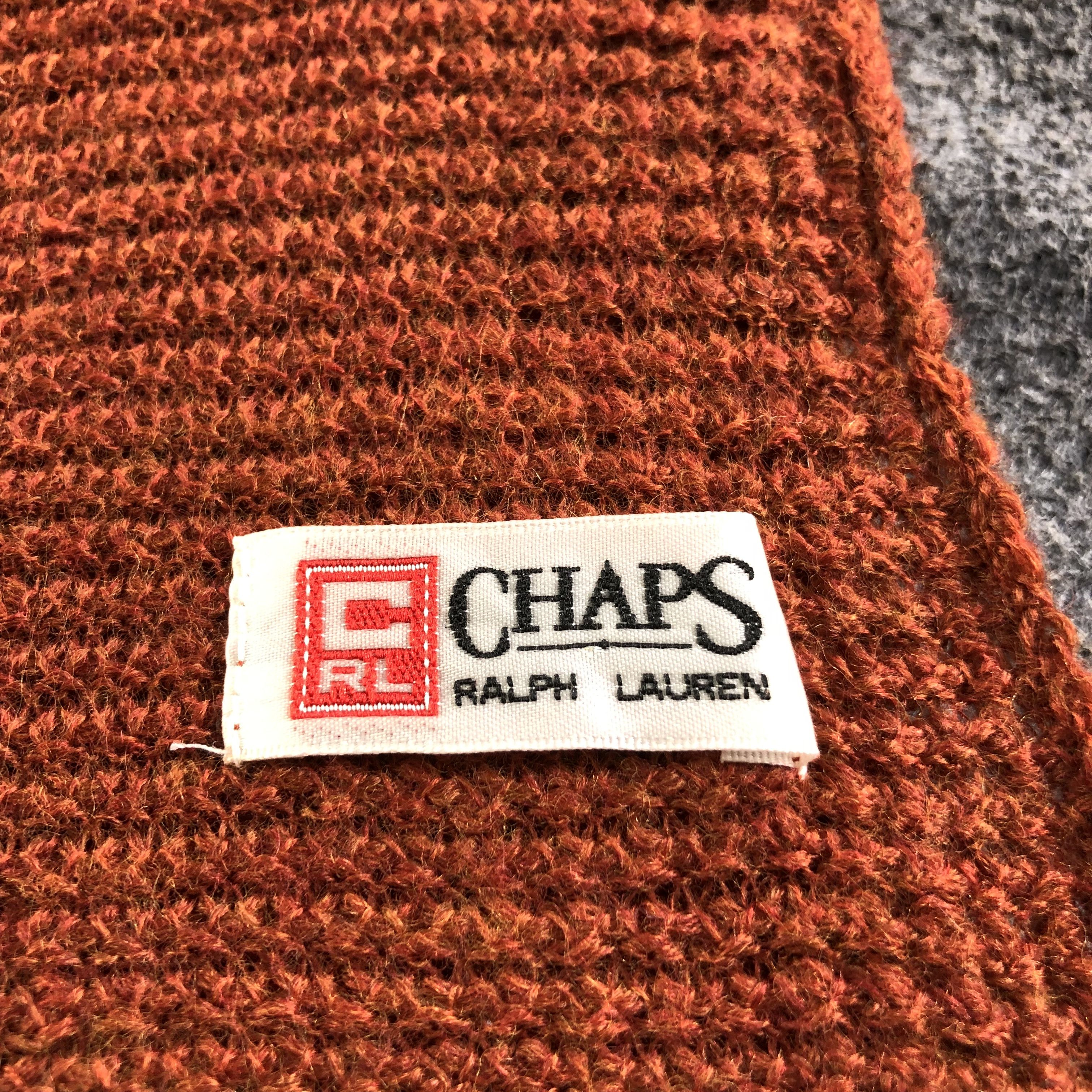 Chaps Ralph Lauren Chaps Ralph Lauren Wool Scarf Muffler V1801 Size ONE SIZE - 4 Thumbnail
