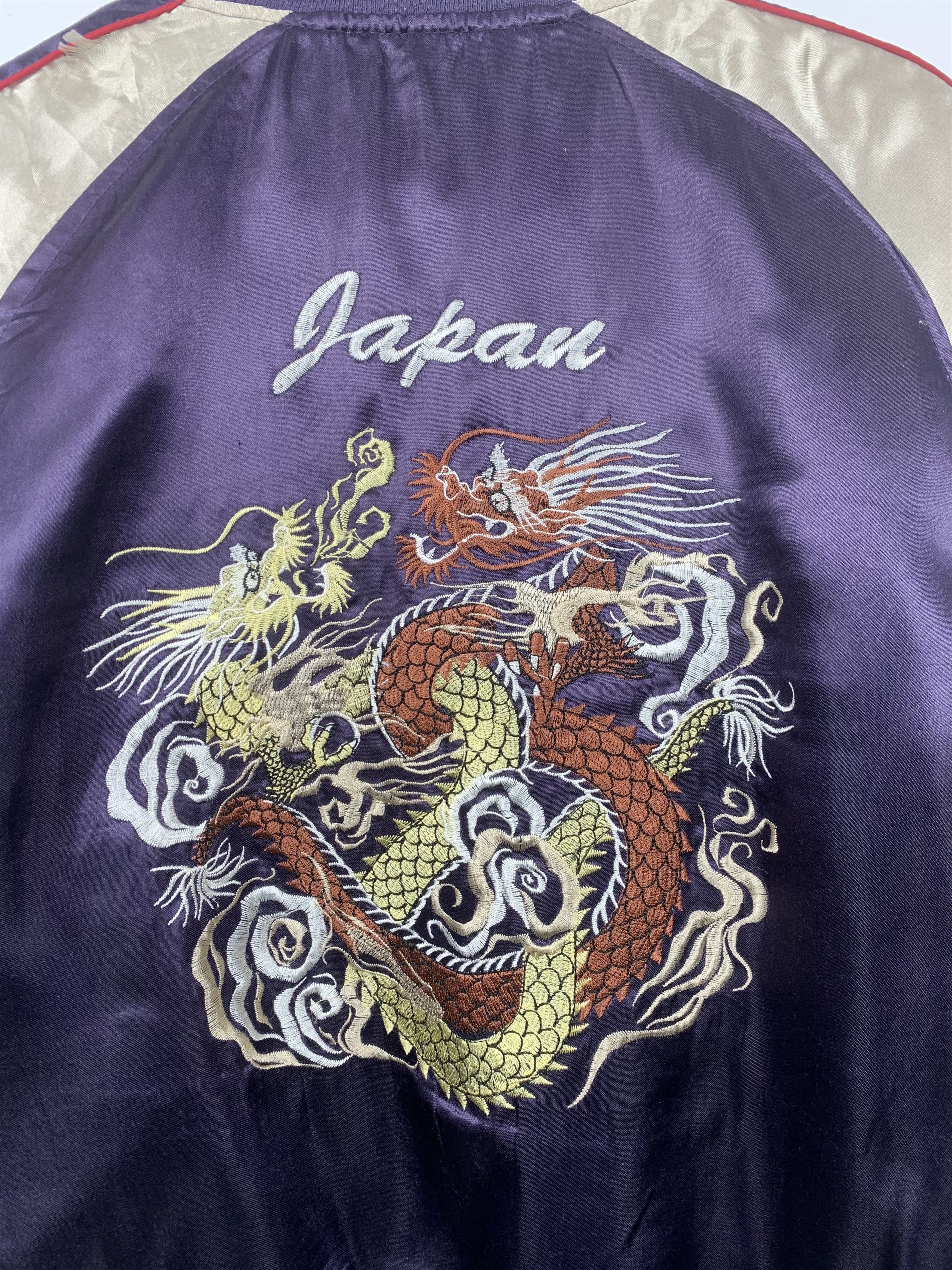 Japanese Brand Vintage Sukajan Souvenir Dragon Jacket J1206 Size US M / EU 48-50 / 2 - 12 Thumbnail